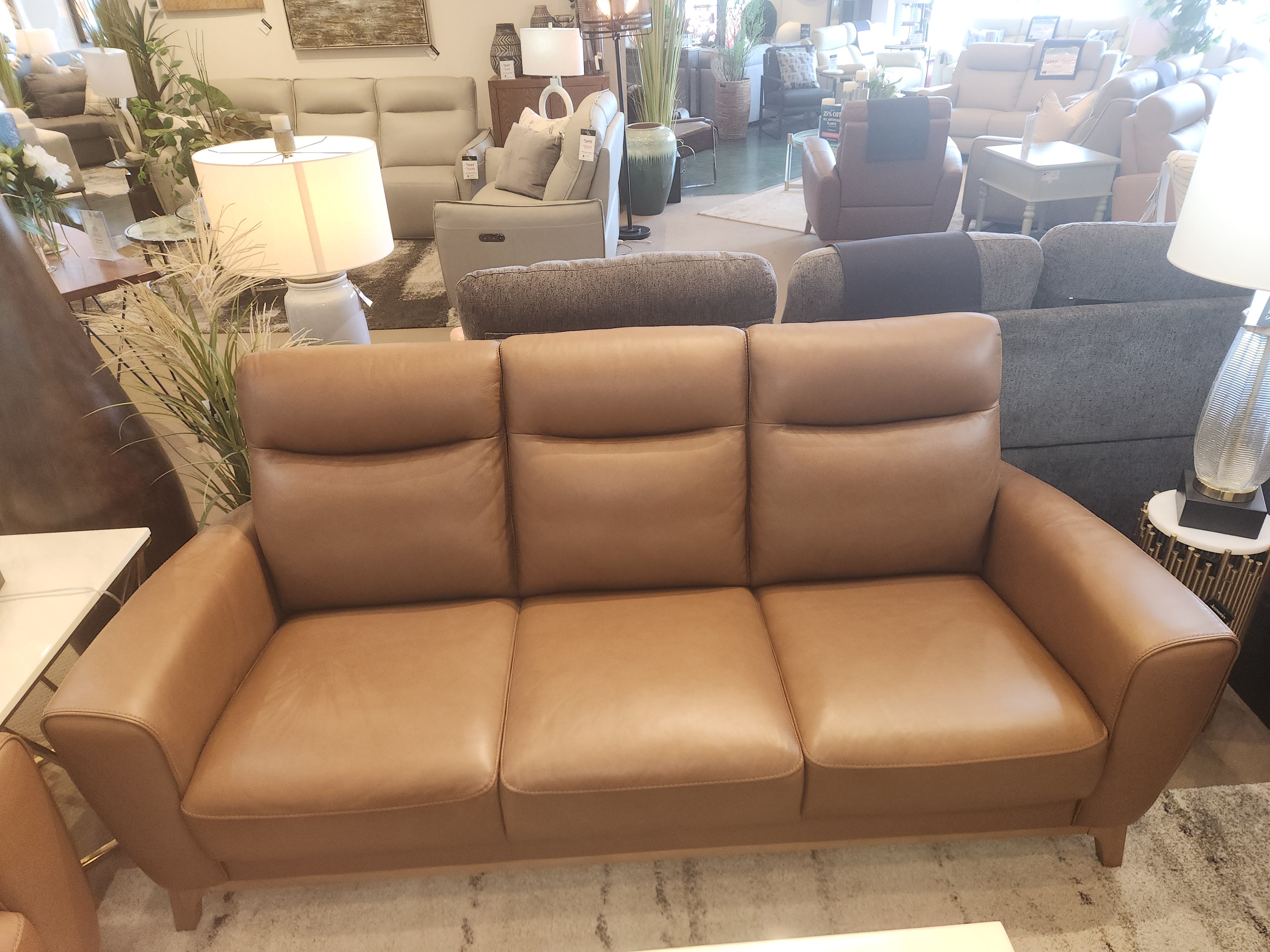 Vesta Leather Sofa