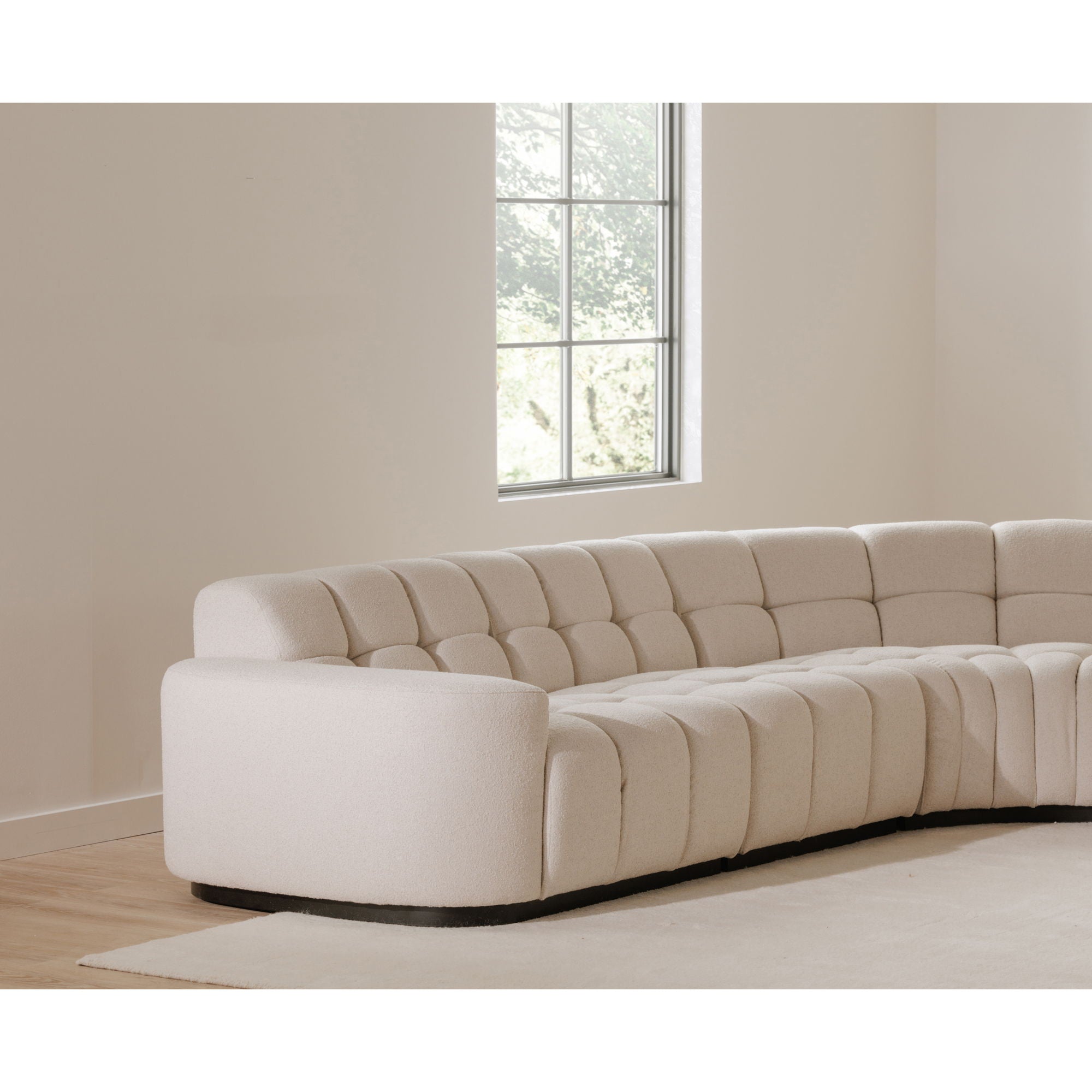 Roman - L-Shaped Sectional - Beige
