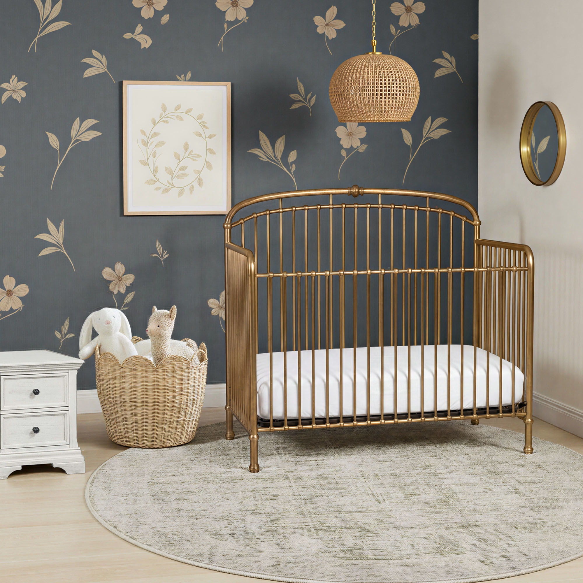 Olivia - Convertible Metal Crib