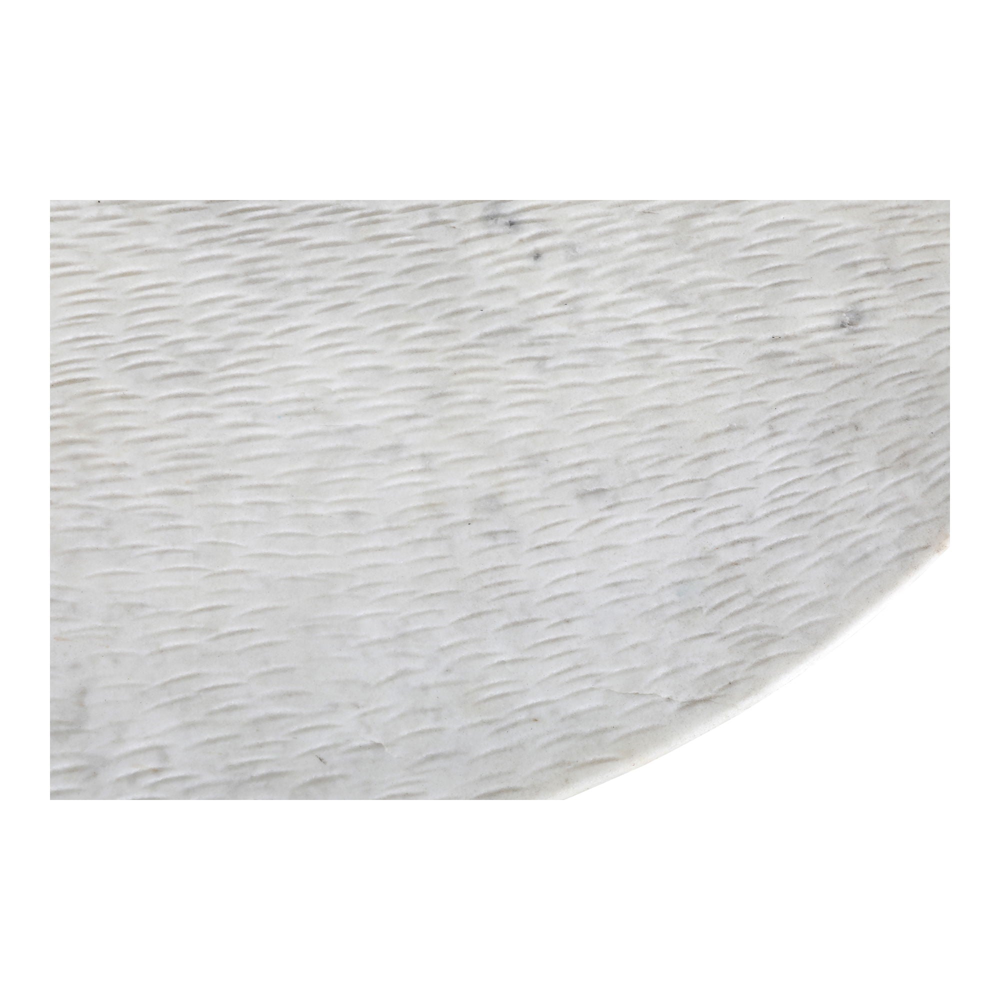 Chloe - Marble Coffee Table - White