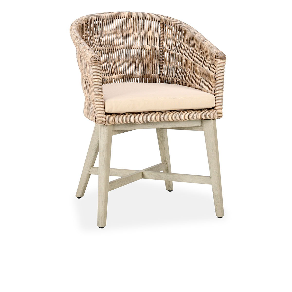 Collins - Outdoor Dining Chair - Natural/Sand