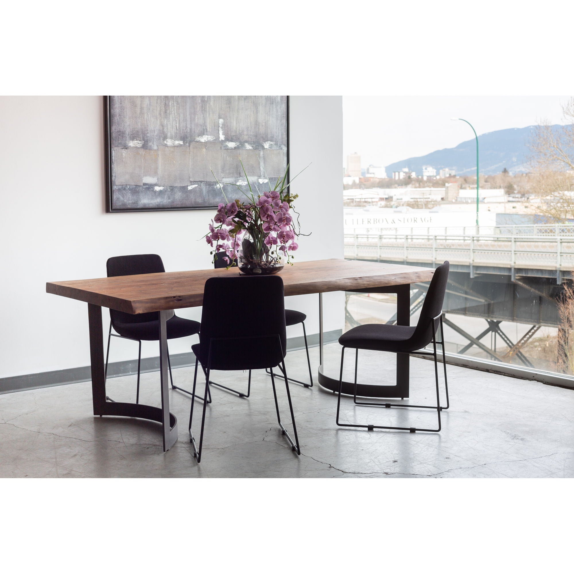 Bent - Extra Small Dining Table - Natural Stain