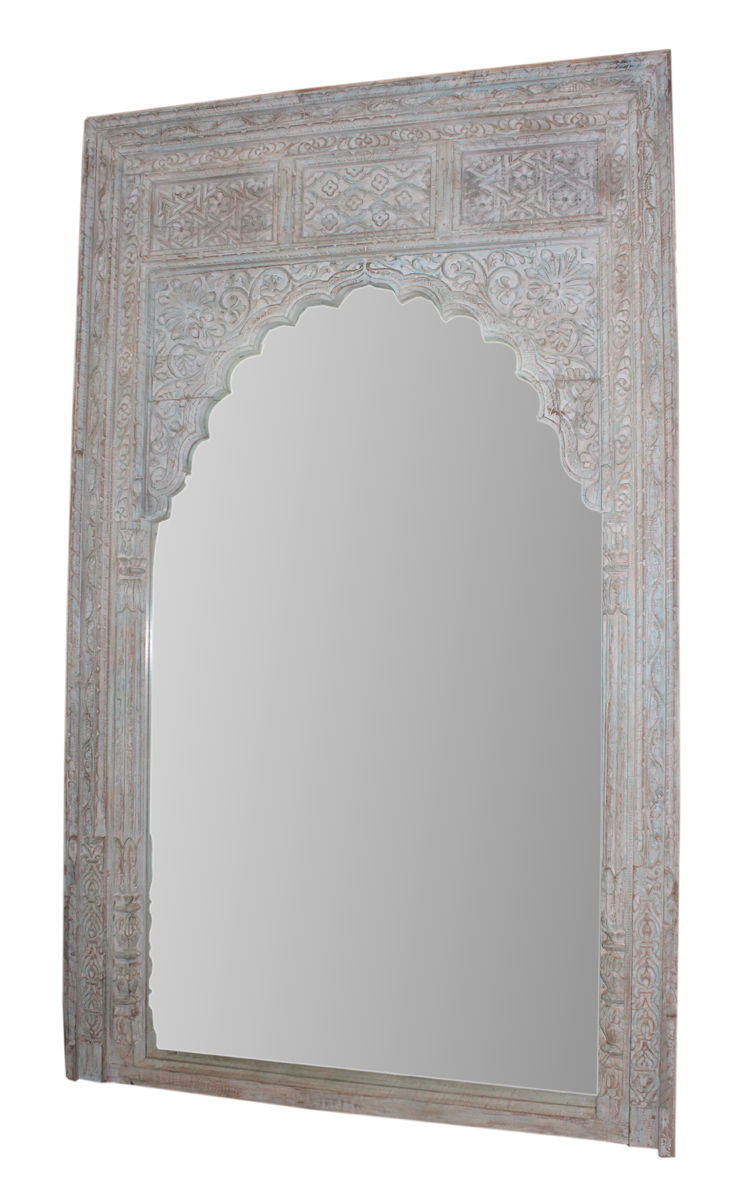 Alta - Arch Mirror - Antique White