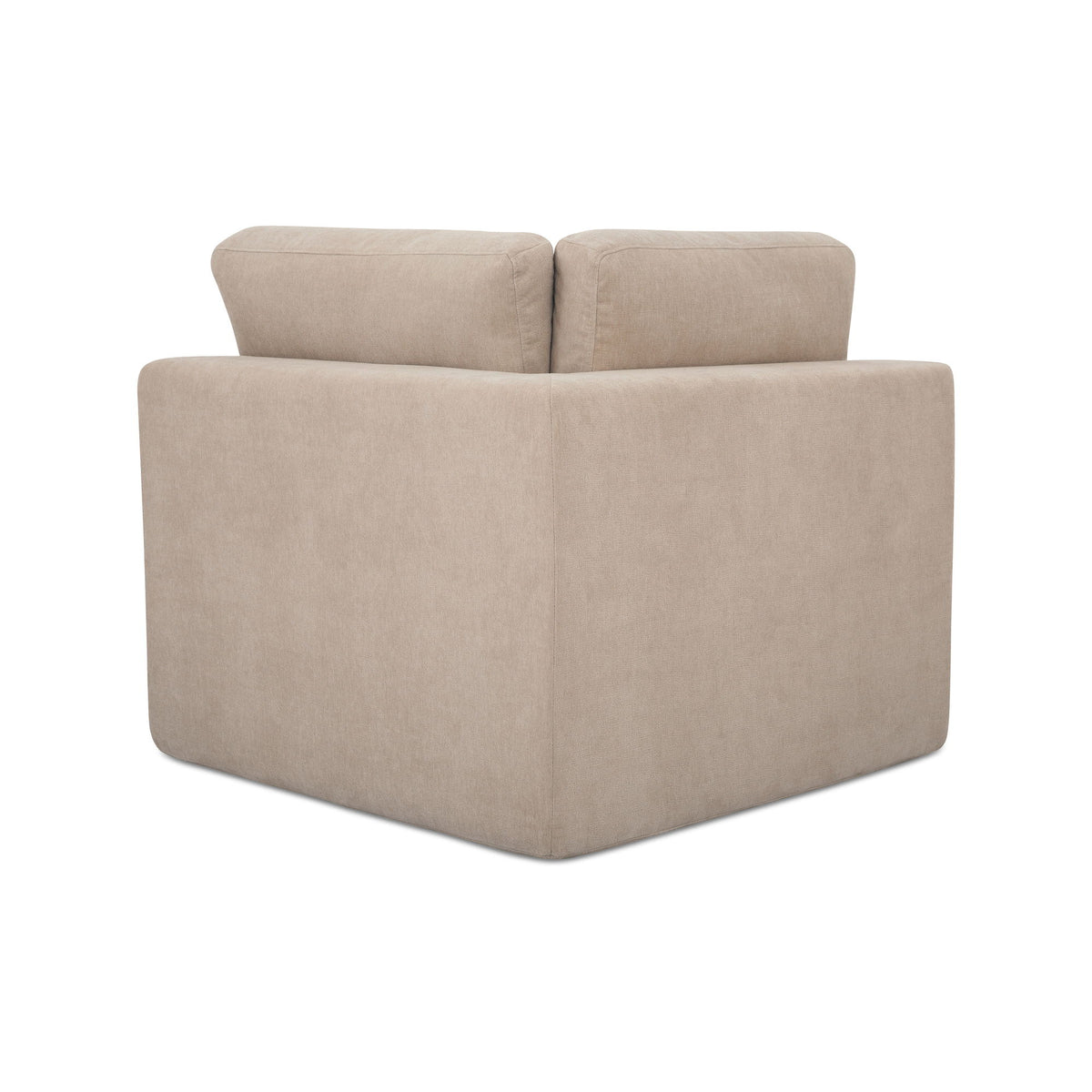 Cates - Corner Chair - Pebble
