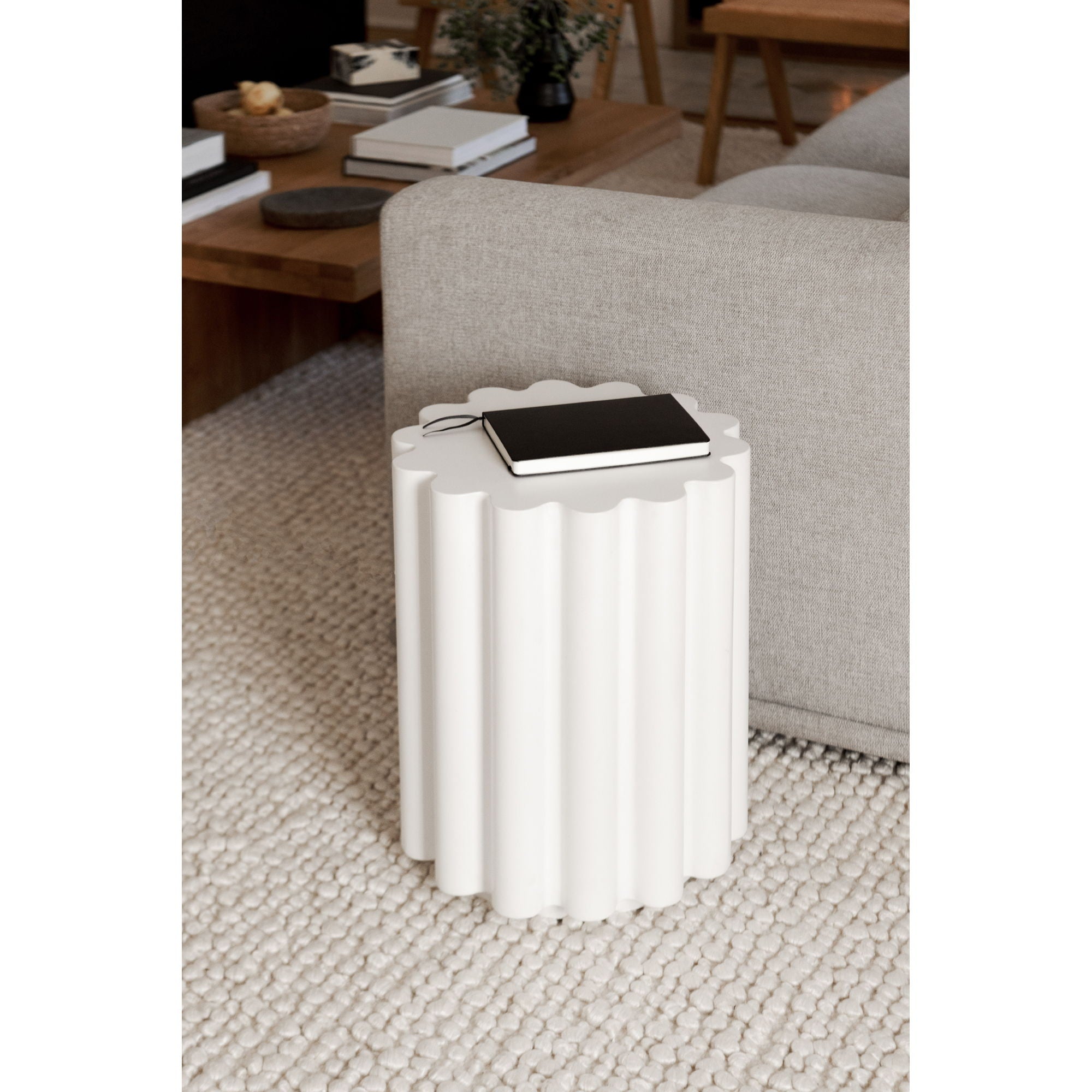 Taffy - Accent Table - White