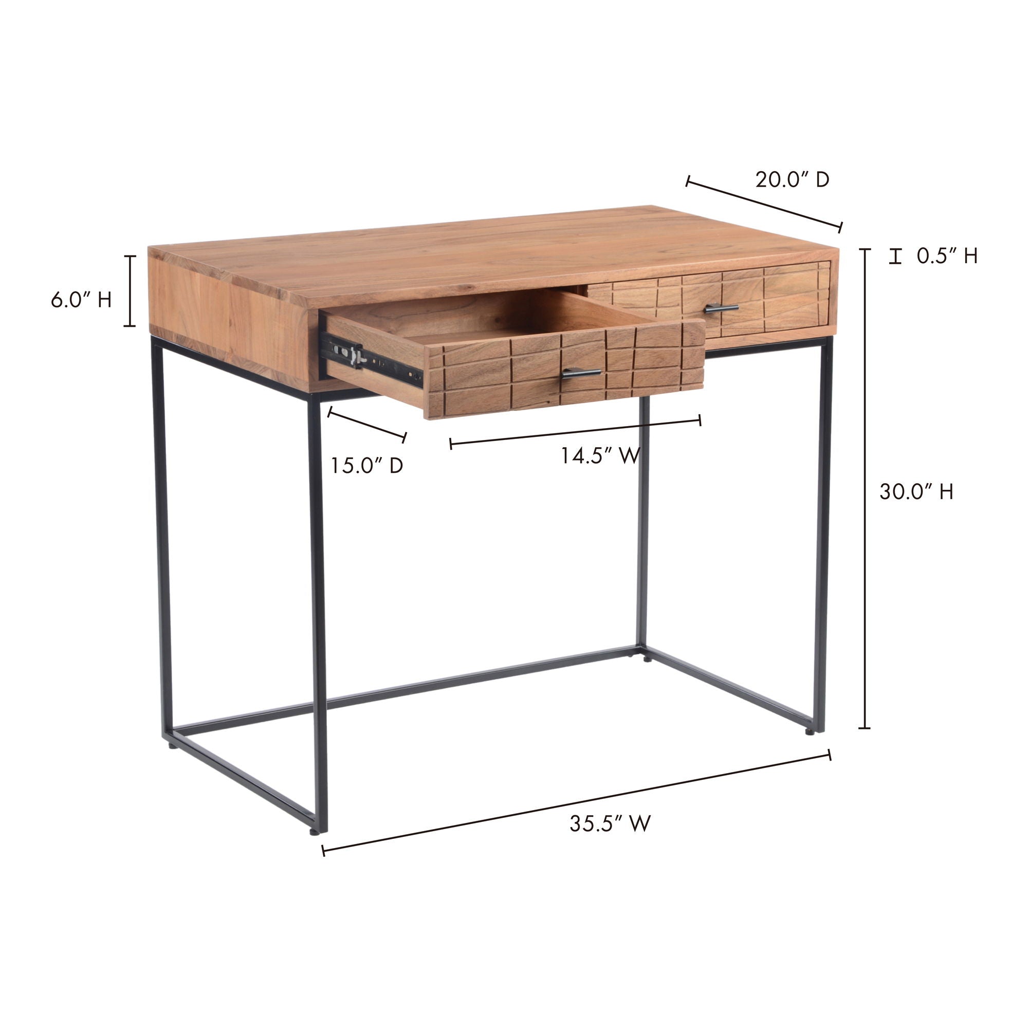 Atelier - Desk - Natural