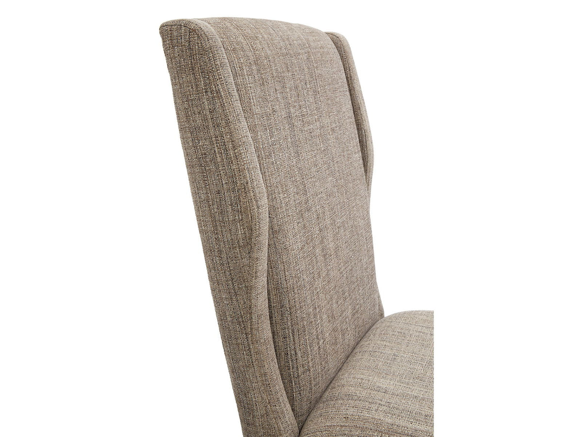 Ryker - Upholstered Host Side Chair (Set of 2) - Homestead Brown