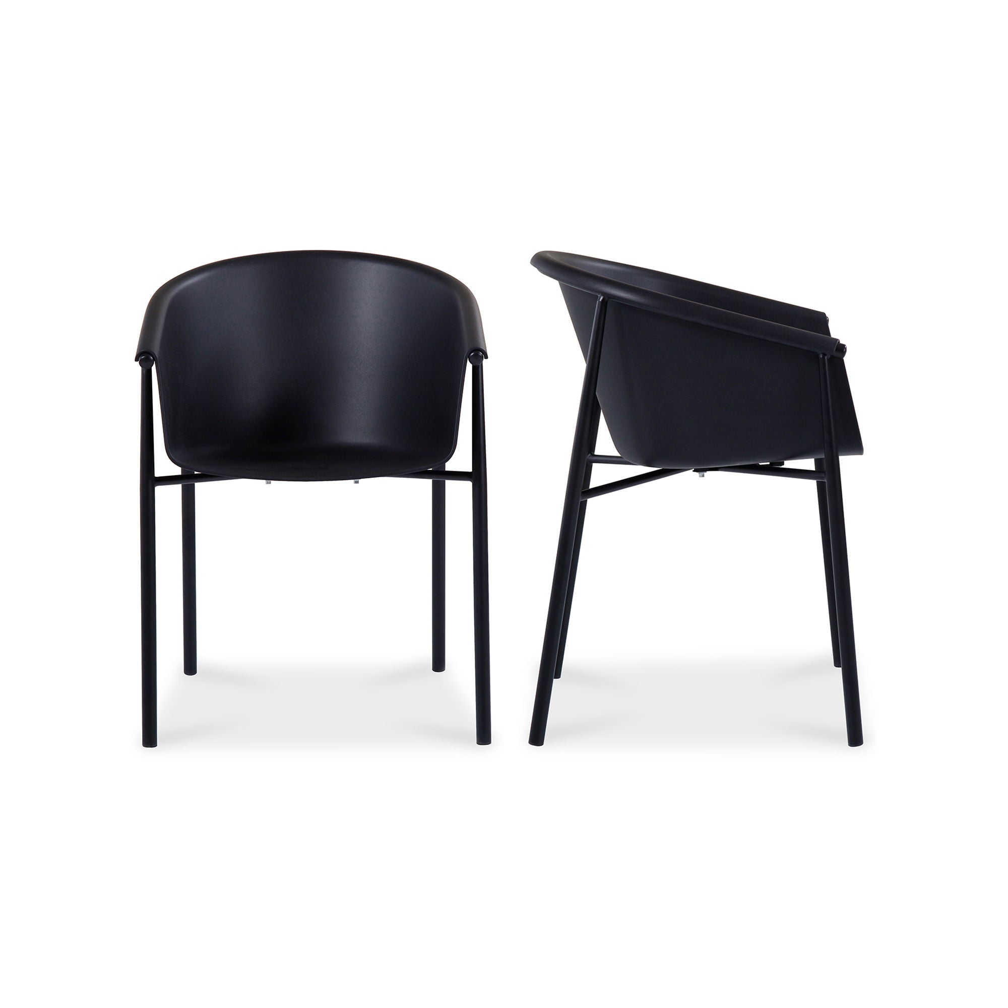 Shindig - Outdoor Dining Chair (Set of 2) - Black