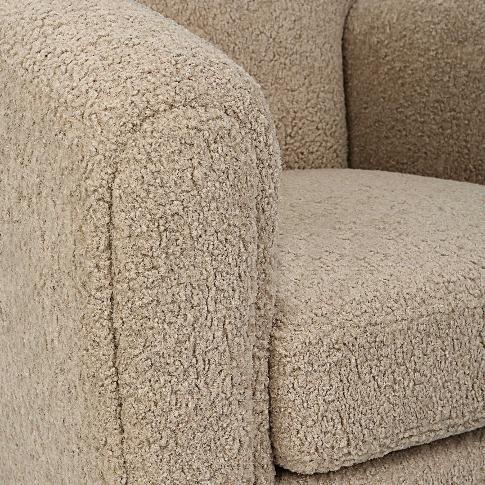 Teddy - Accent Chair - Latte