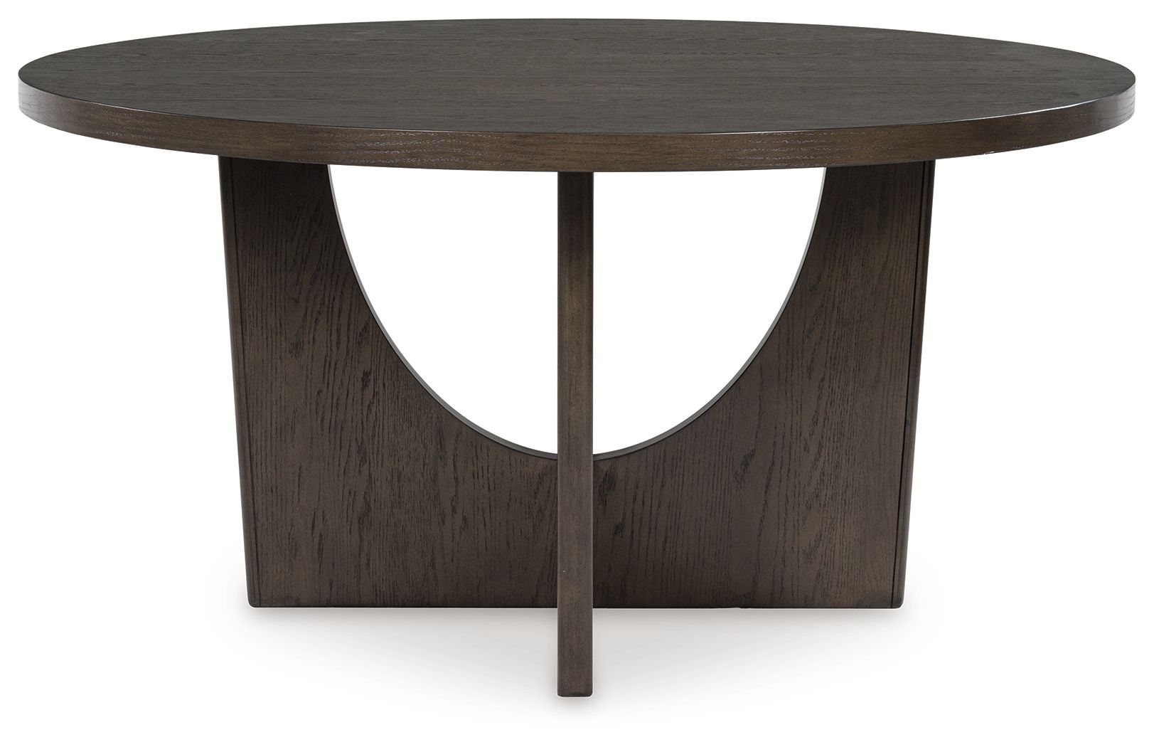 Burkhaus - Dark Brown - Round Dining Room Table