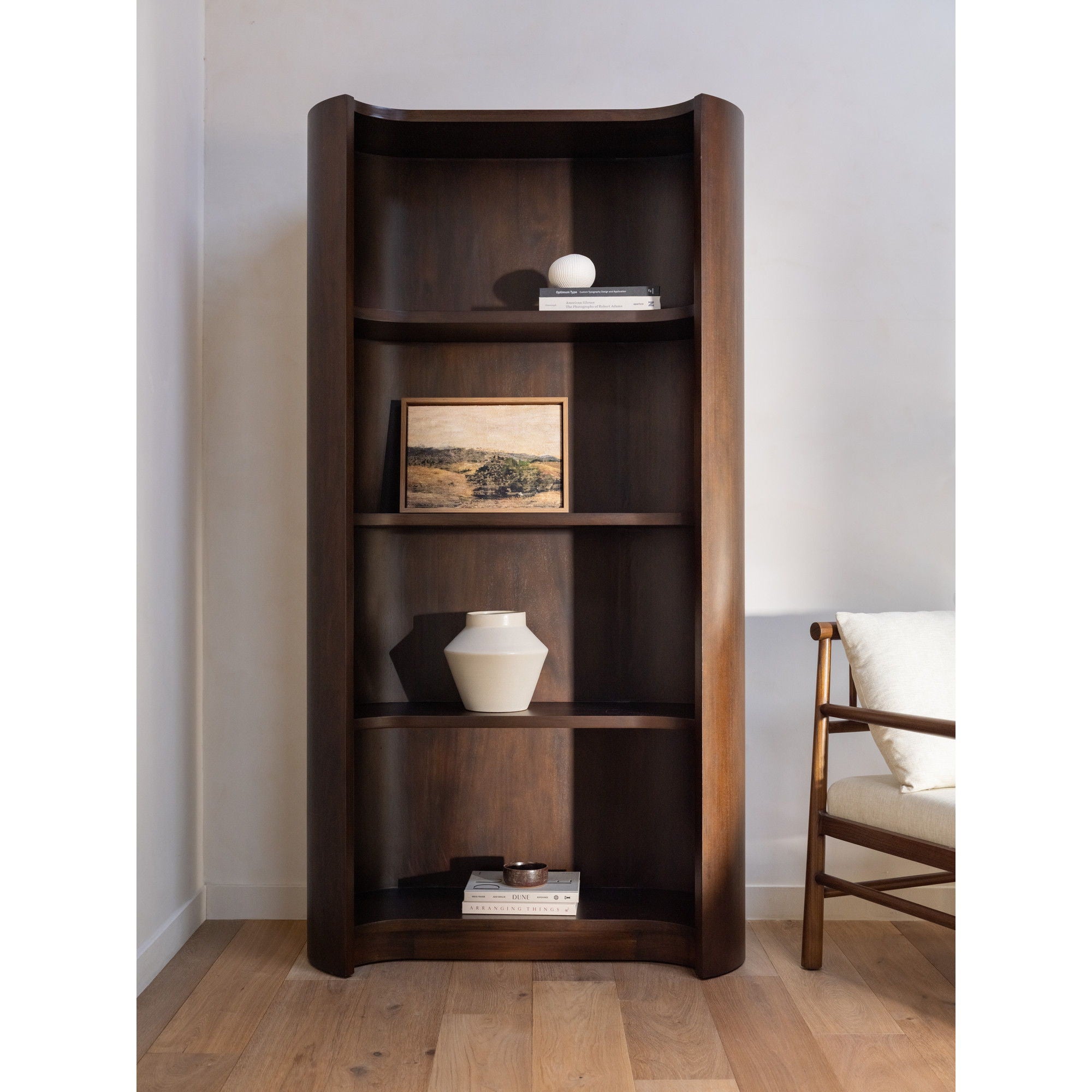 Nera - Bookcase - Brown