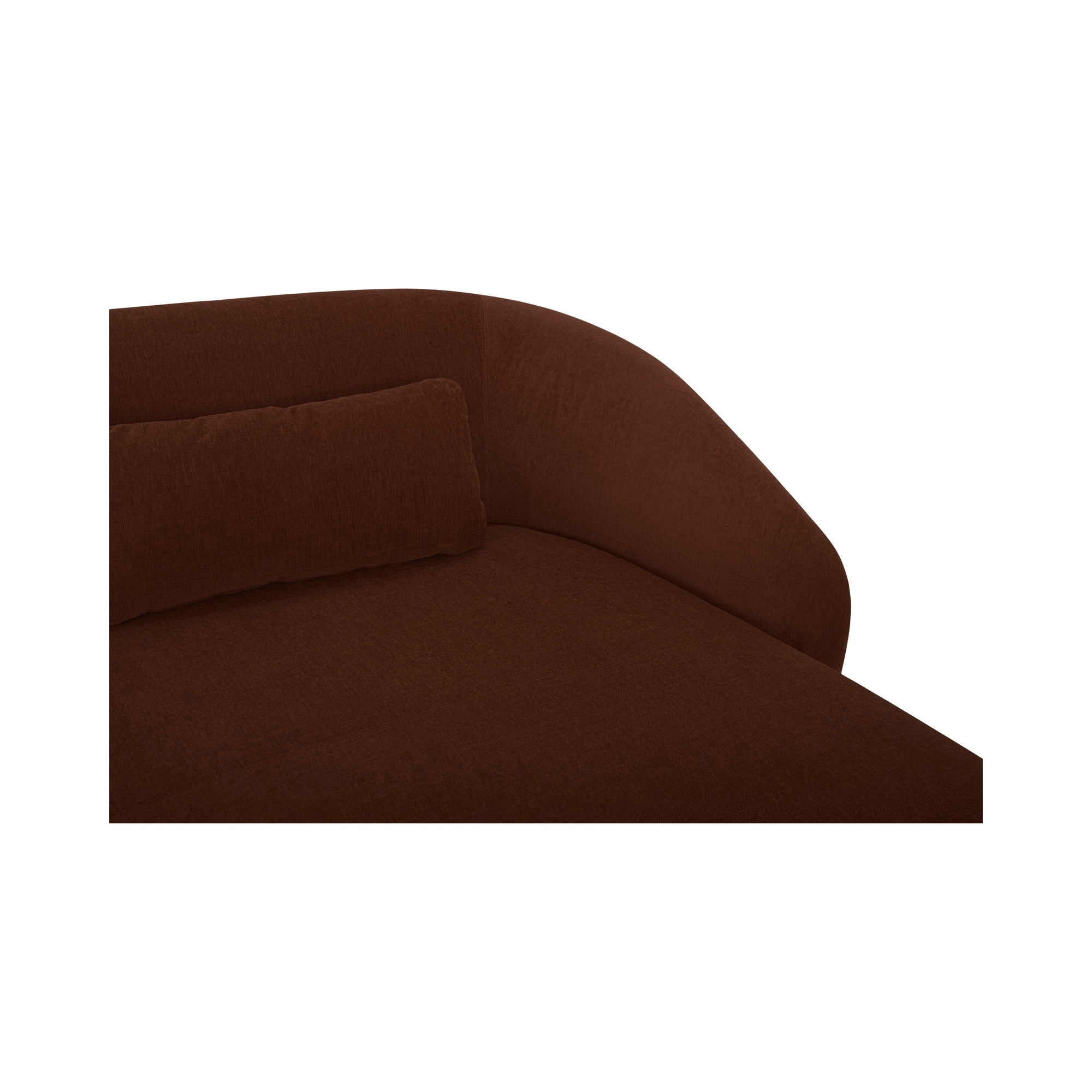 Amelia - Right Arm Facing Chaise - Chestnut