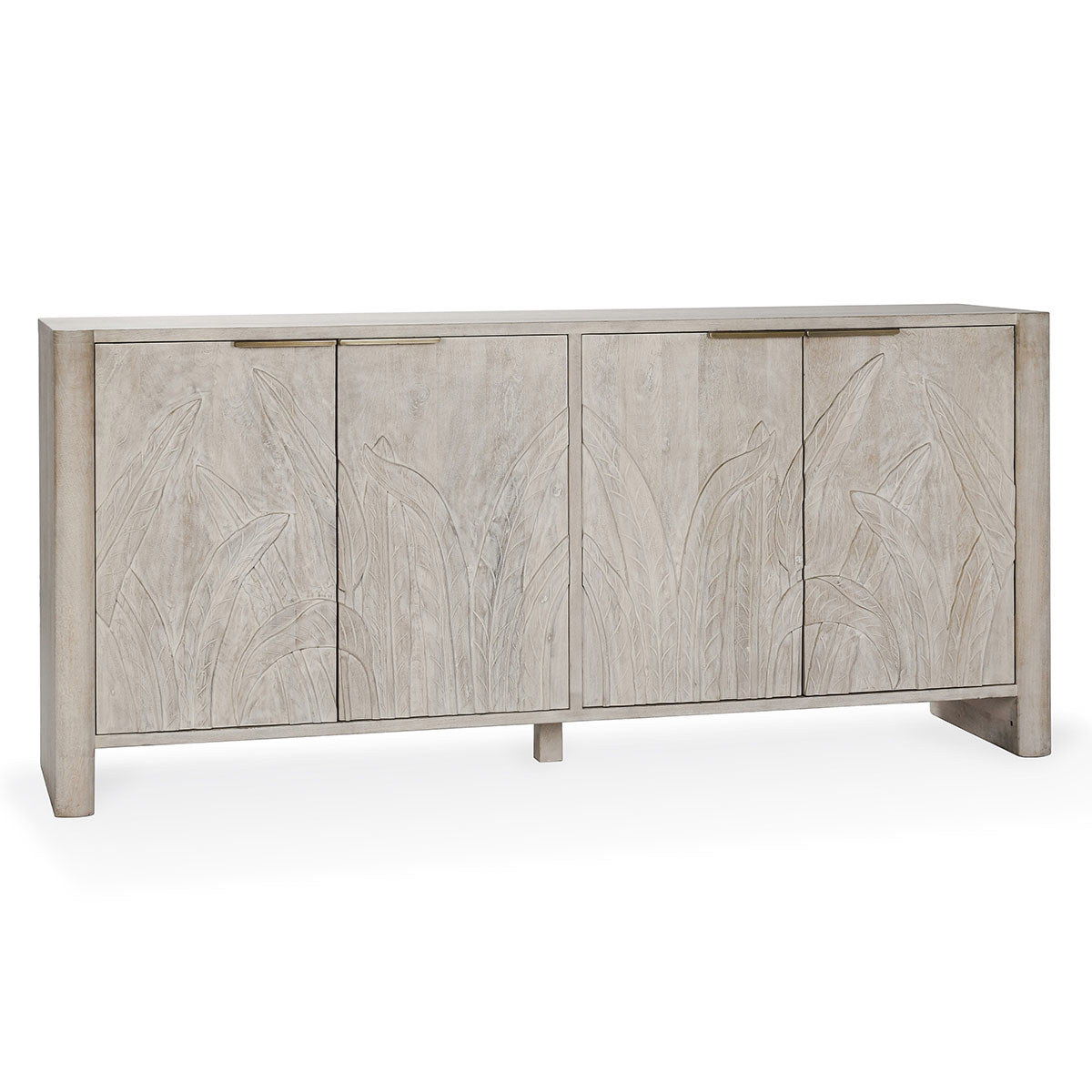 Ledro - Wood 4 Door Buffet