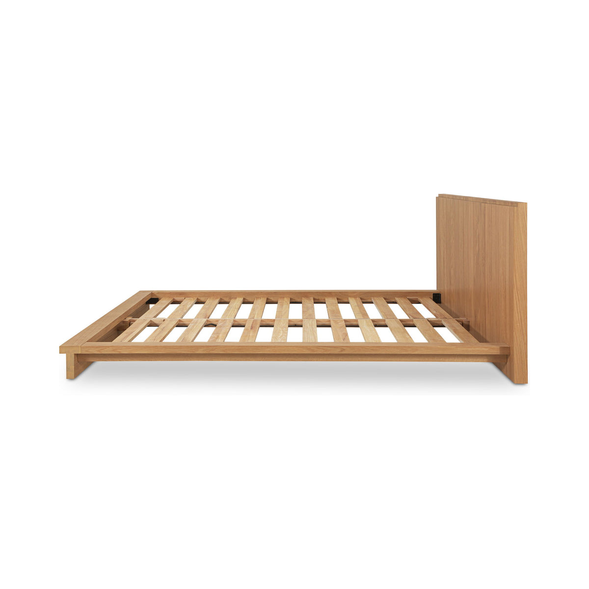 Plank - Queen Bed - Natural Oak
