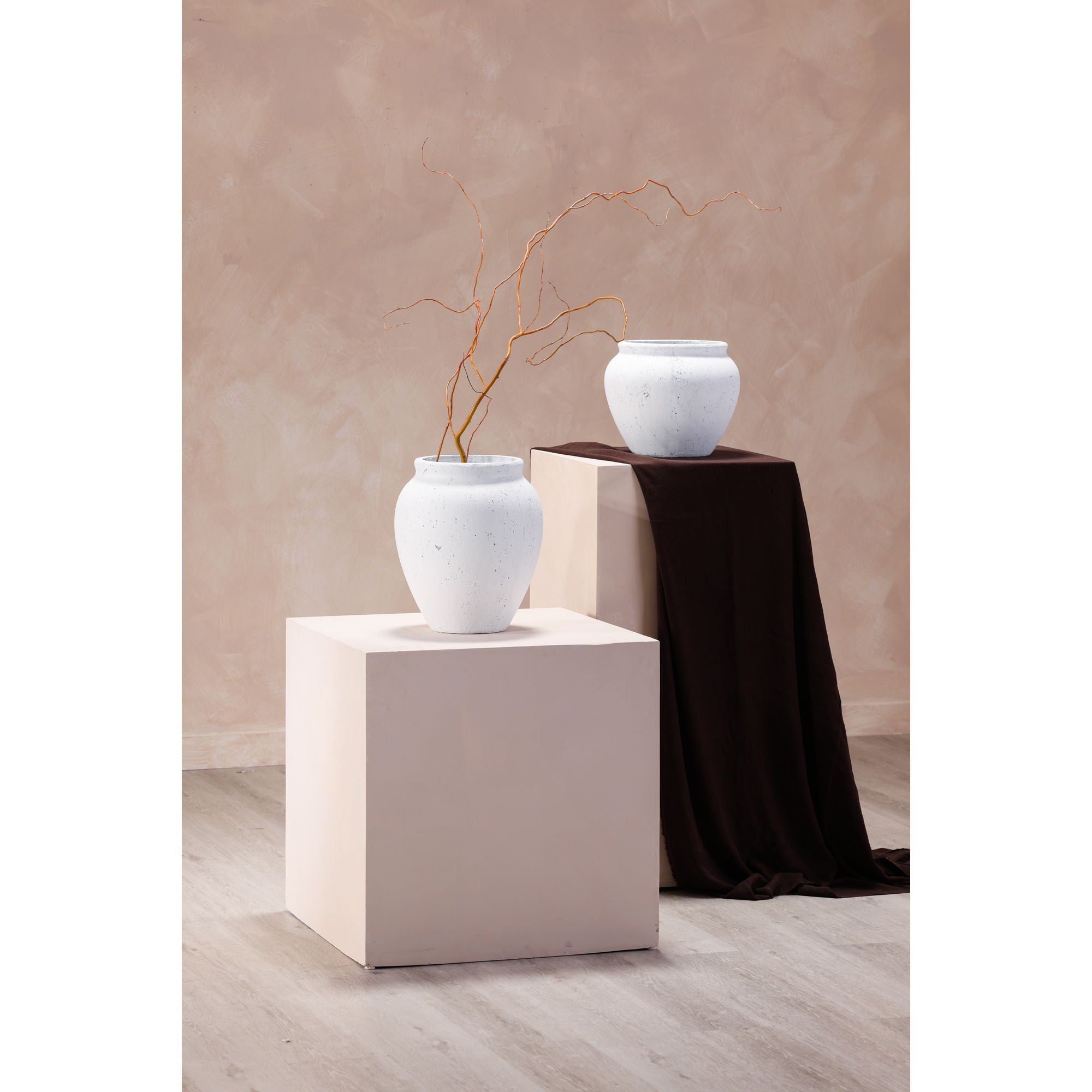 Nisso - Decorative Vessel - White