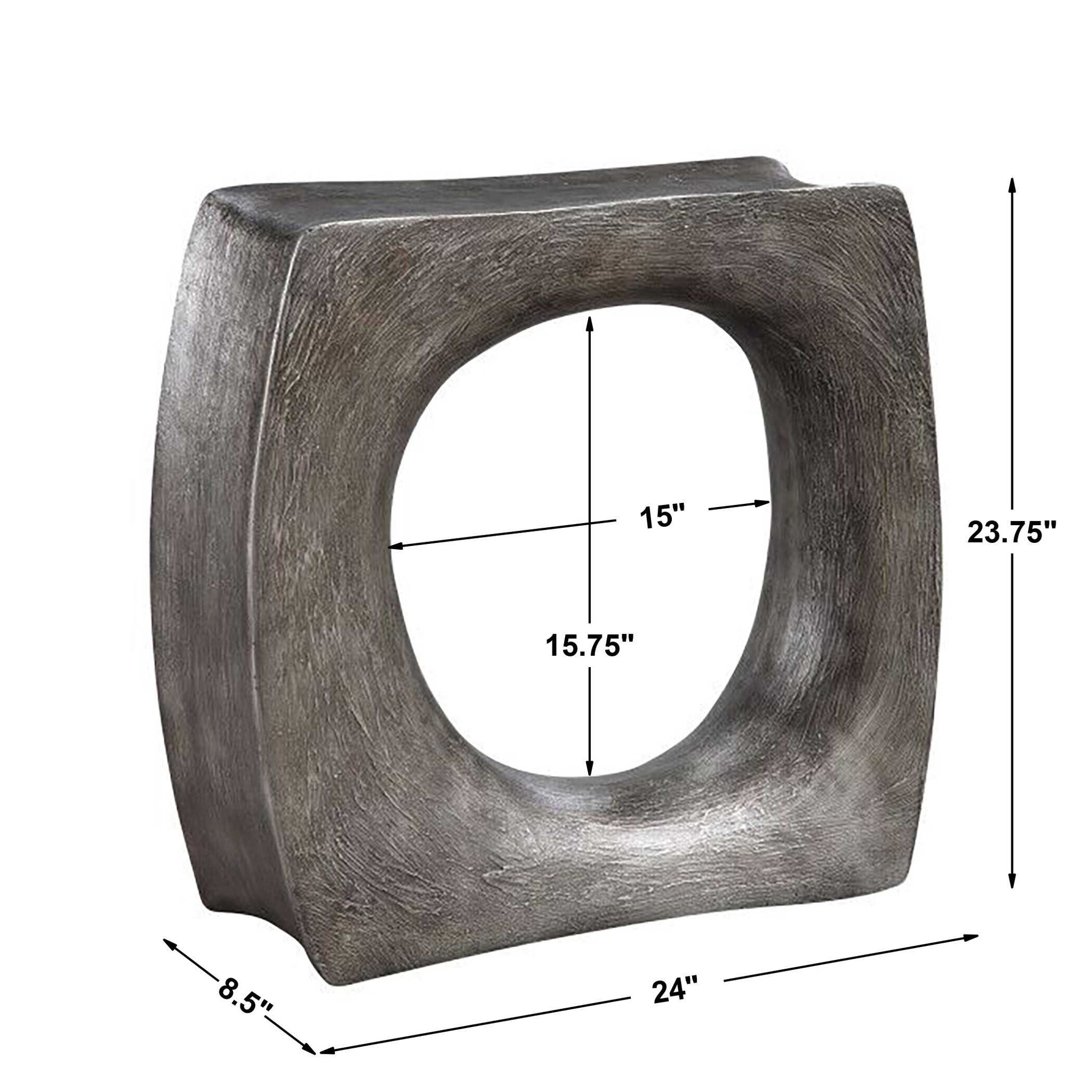 Valira - Modern Accent Table - Dark Gray