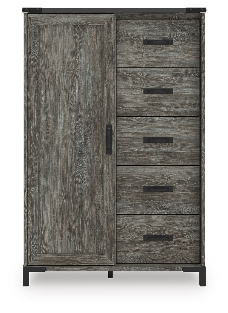 Frandern - Gray - Dressing Chest