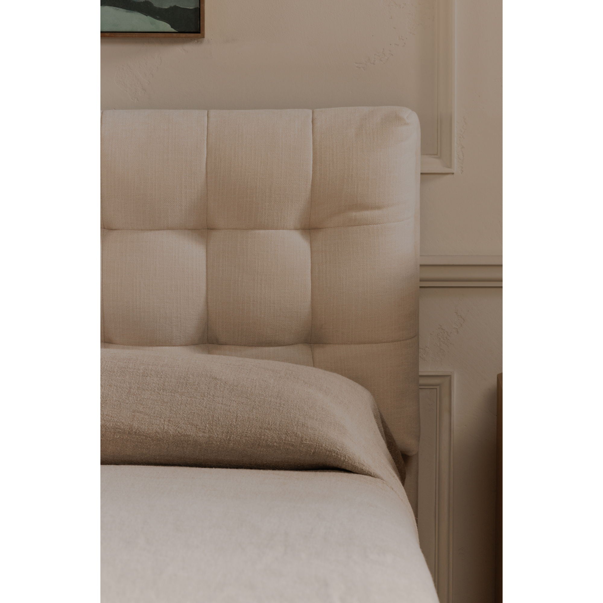 Sebastion - King Storage Bed - Cream
