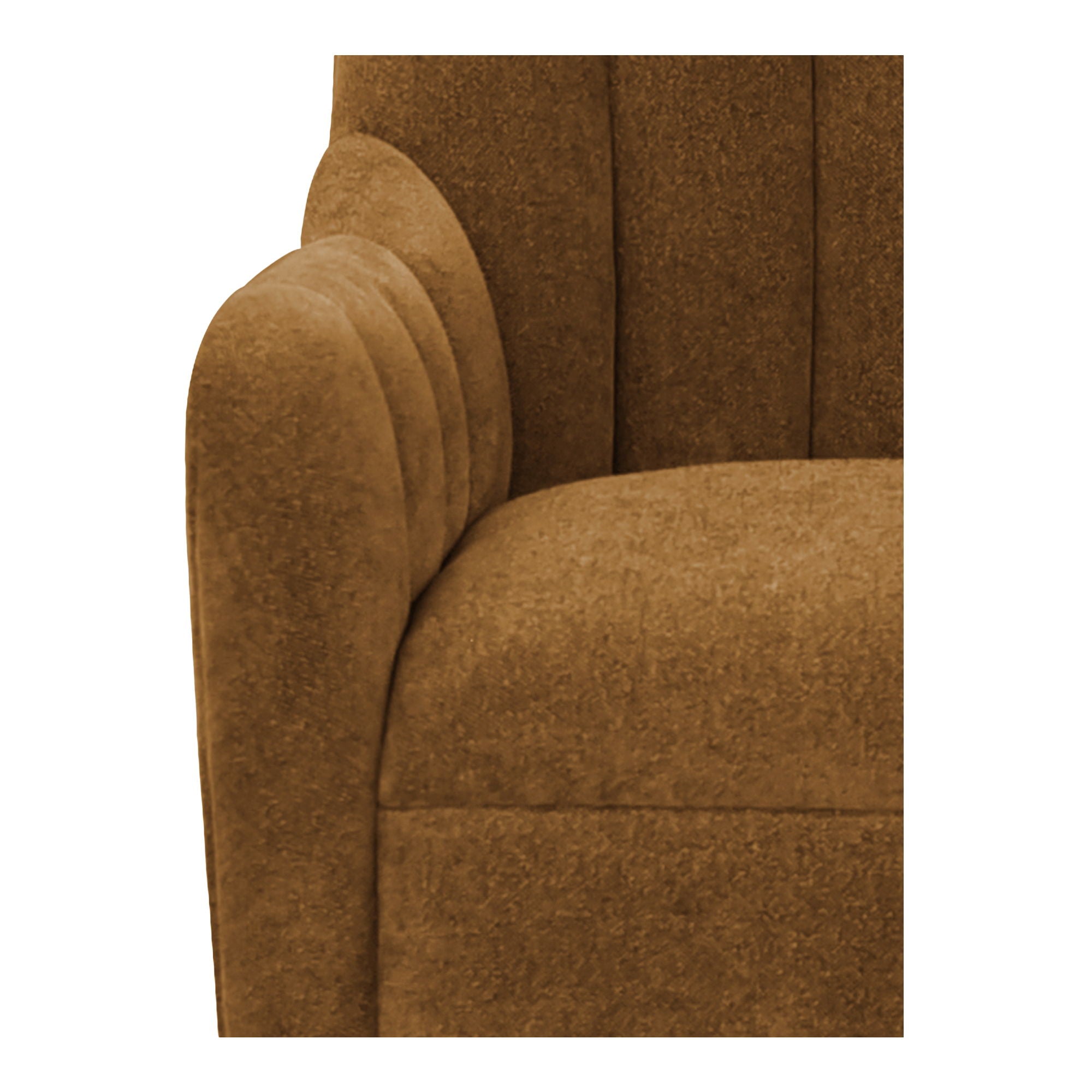 Bowie - Swivel Chair - Ochre Brown