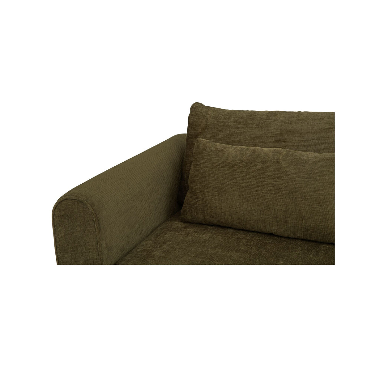 Swift - Left Arm Facing Chair - Dark Green