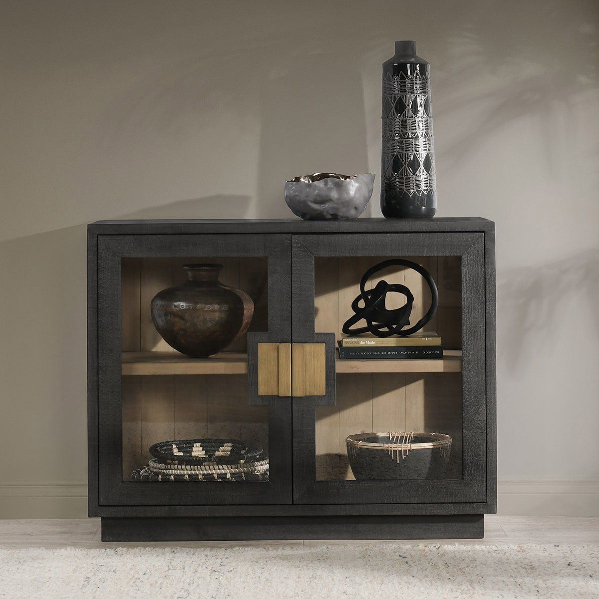Larson - Reclaimed Pine 2 Door Cabinet