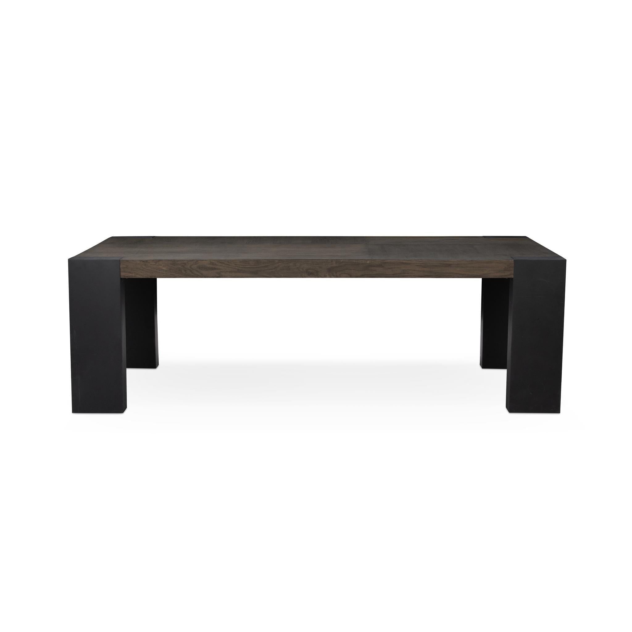 Deaven - Dining Table - Brown