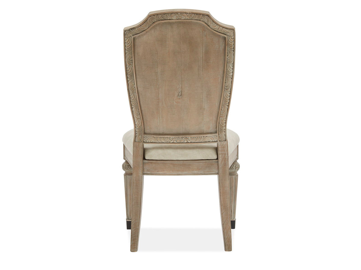 Marisol - Dining Side Chair With Upholstered Seat and Back (Set of 2) - Fawn
