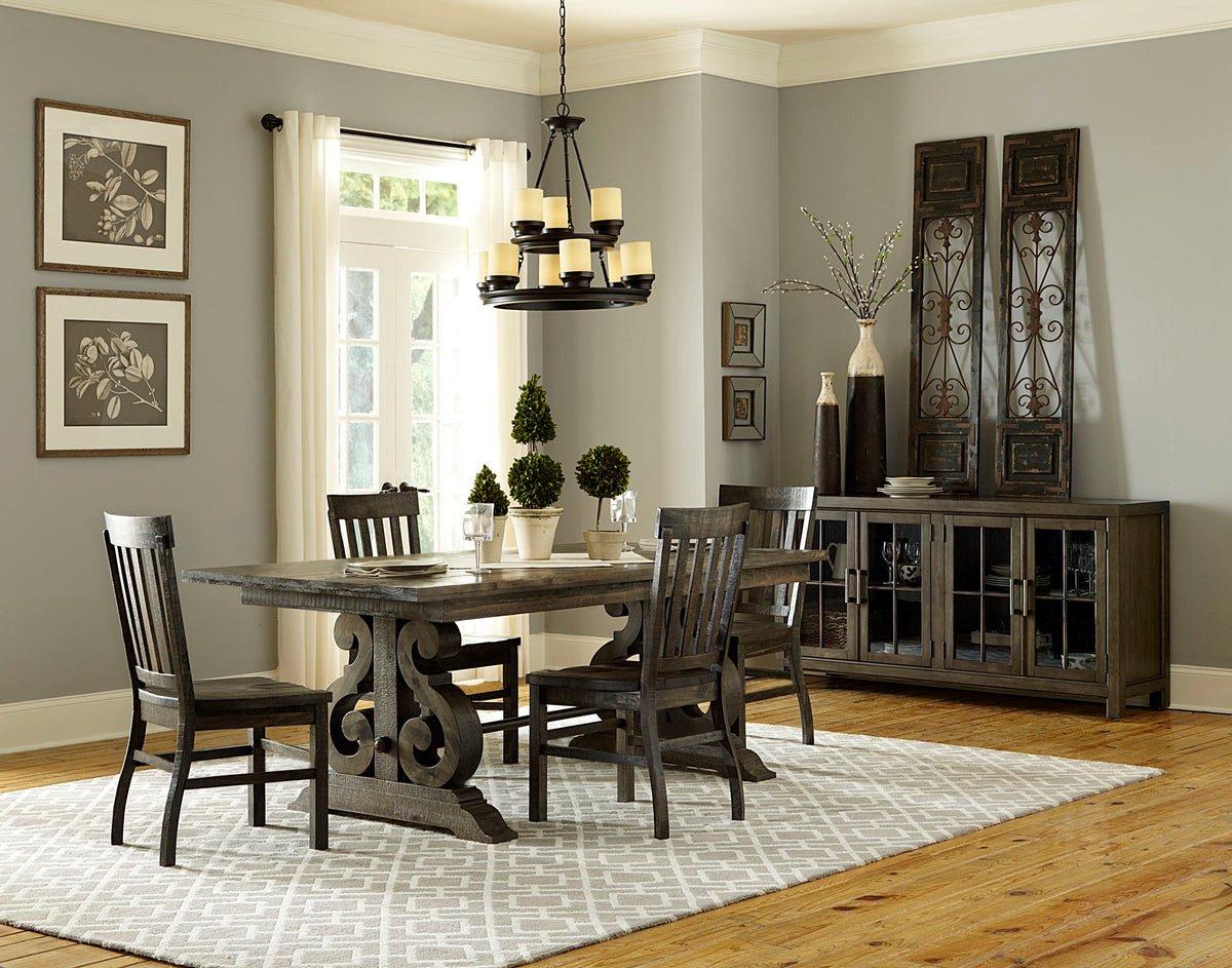 Bellamy - Rectangular Dining Table - Peppercorn