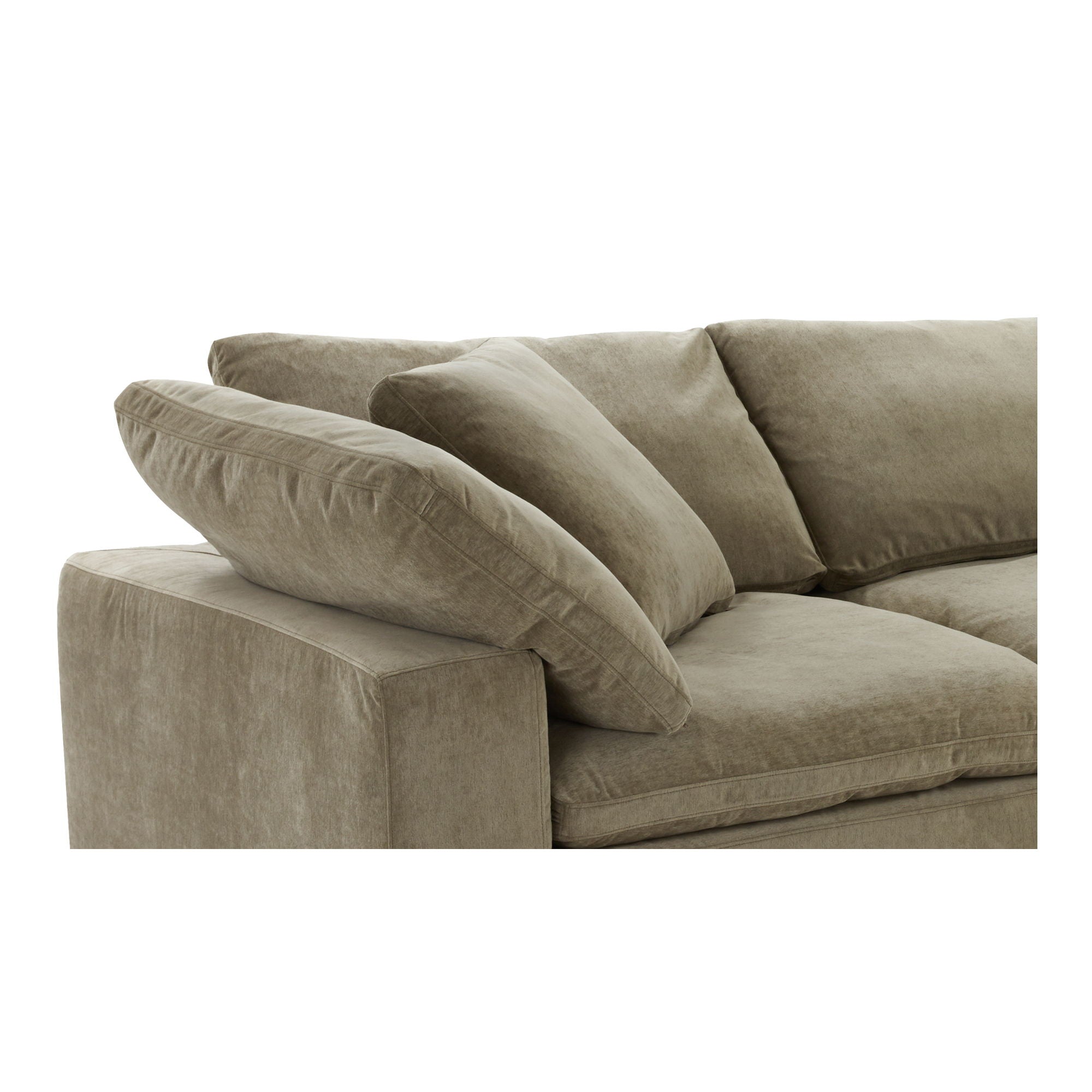 Clay Lounge - Modular Sectional Performance - Desert Sage