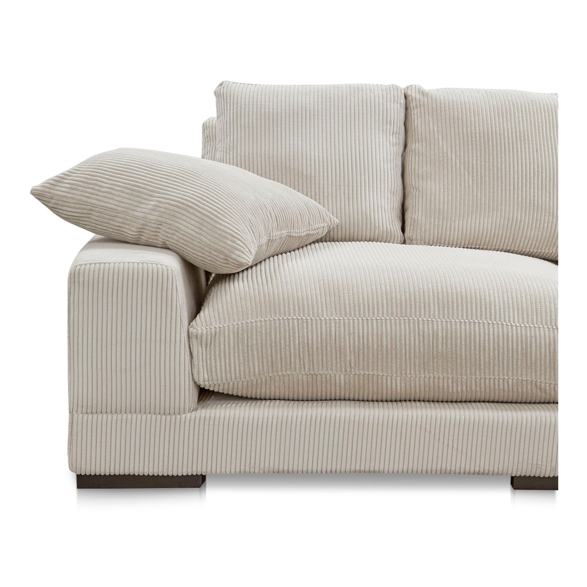 Plunge - Large Sectional - Cappuccino