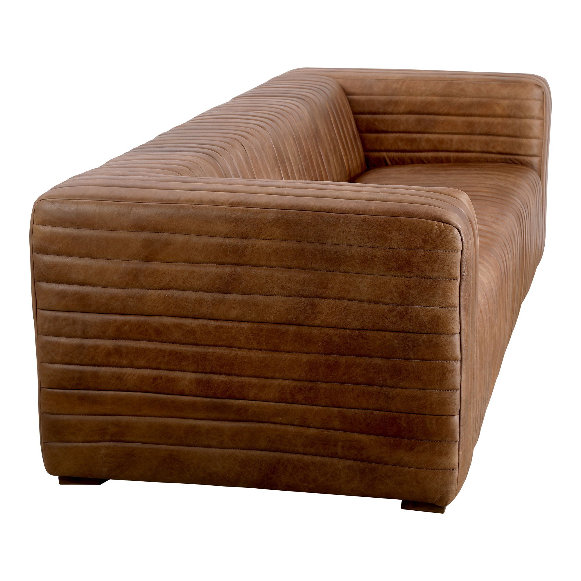 Castle - Sofa - Brown Leather