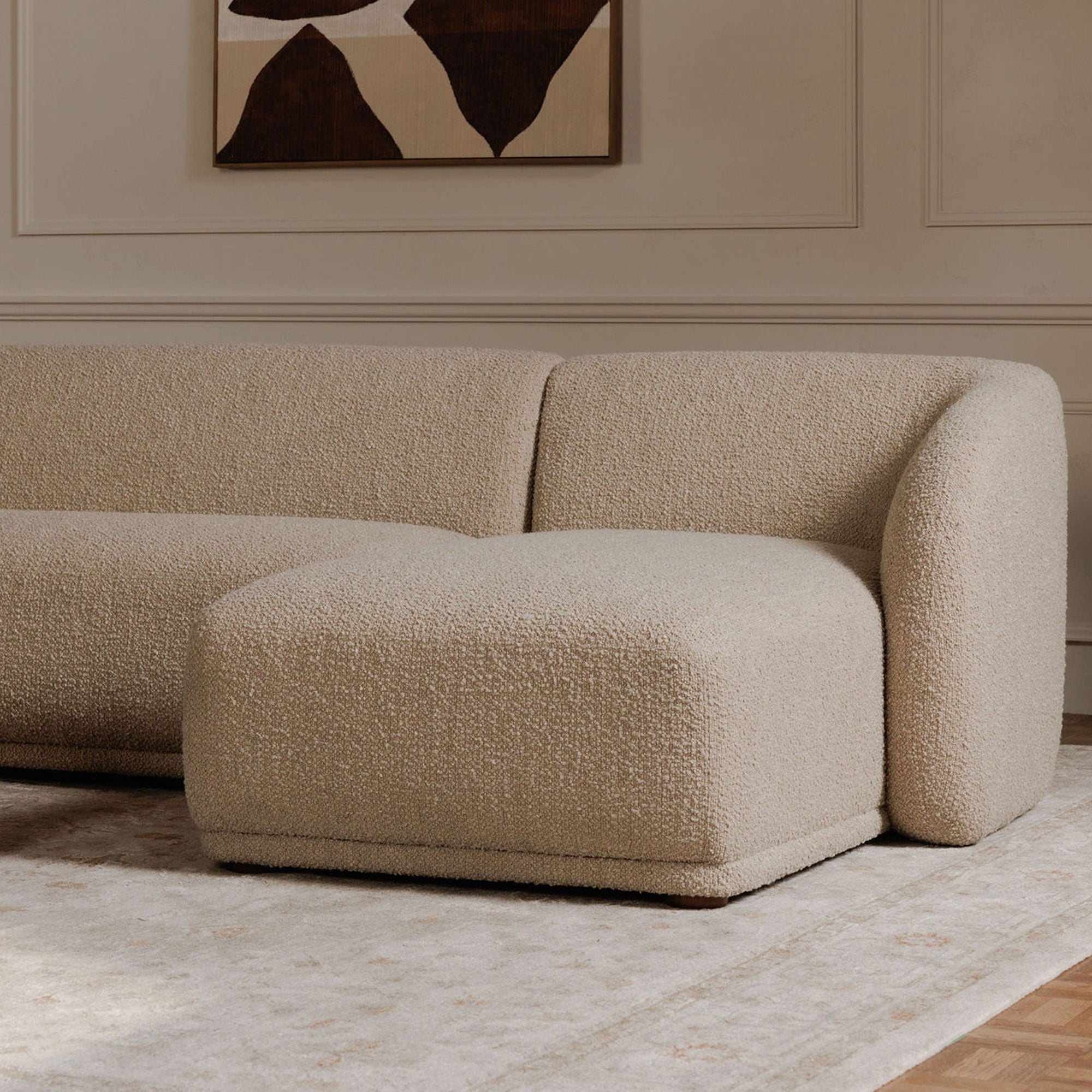 Faye - Left Sectional - Beige