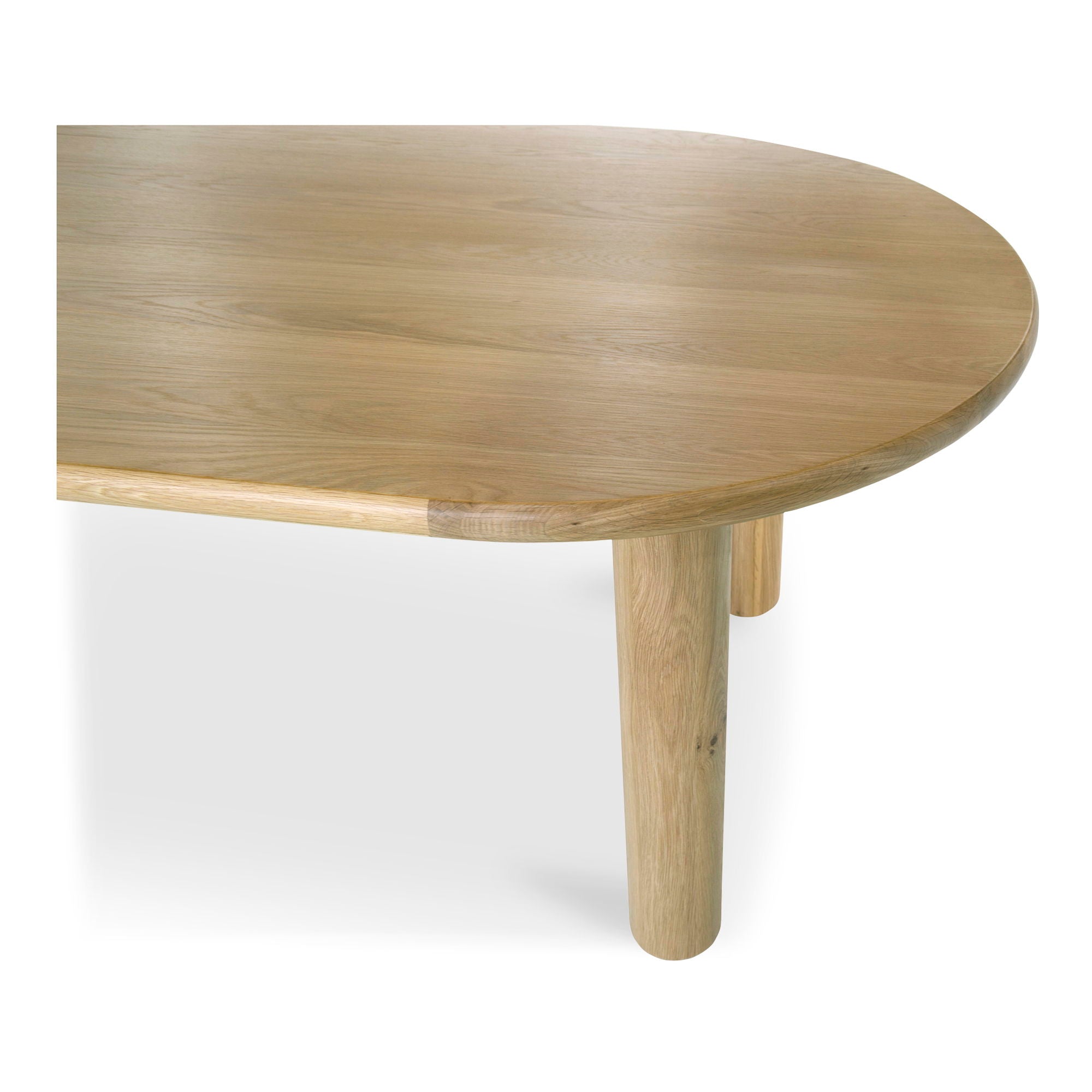 Milo - Dining Table Small - Natural Solid Oak