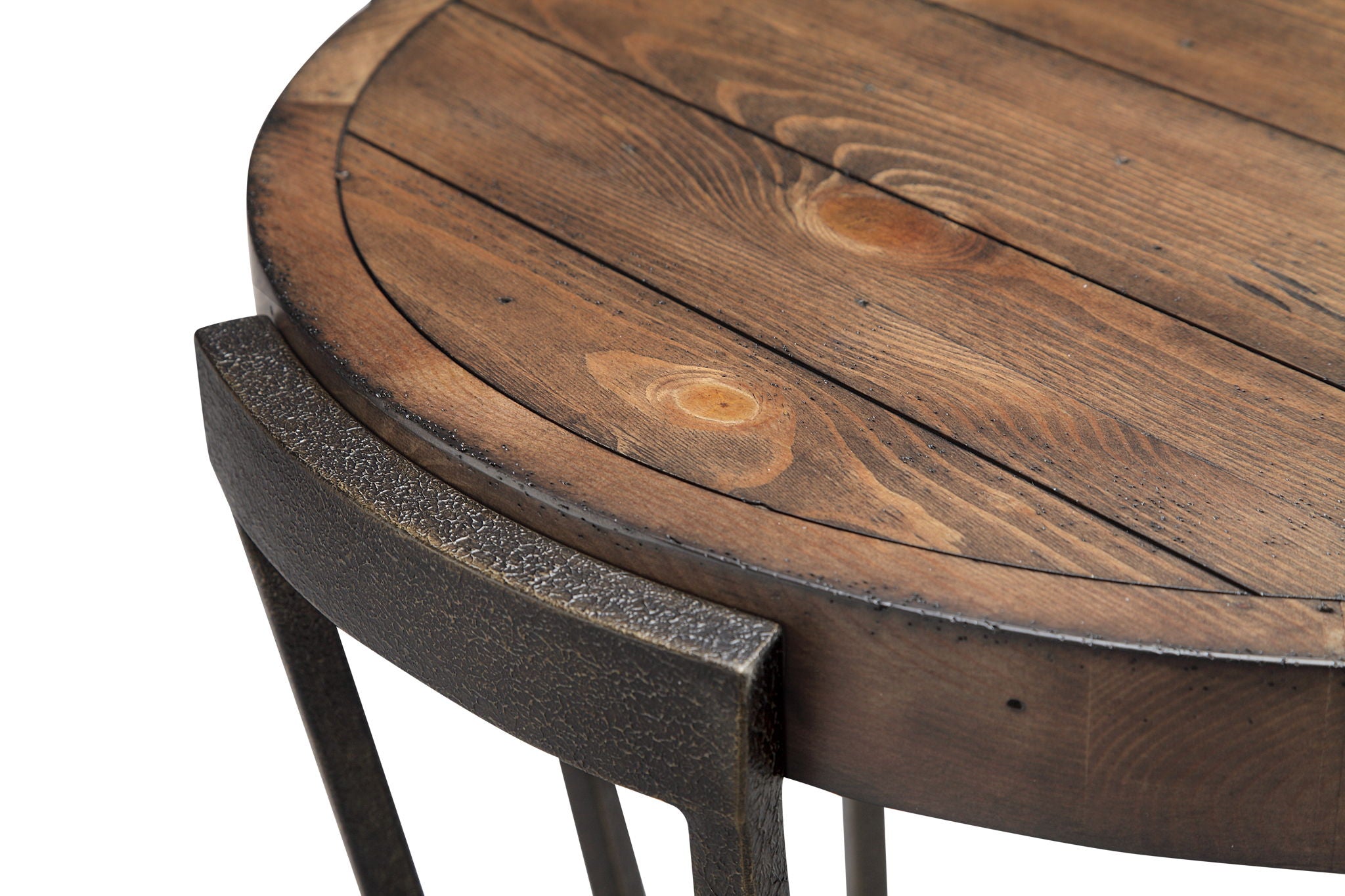 Yukon - Demilune Sofa Table - Bourbon