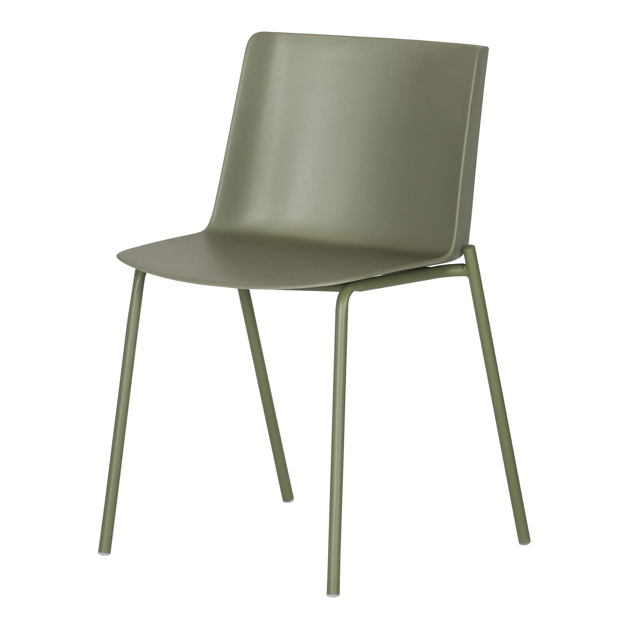 Silla - Outdoor Dining Chair - Dark Green