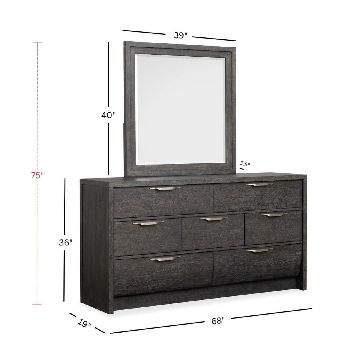 Kinsley - Drawer Dresser