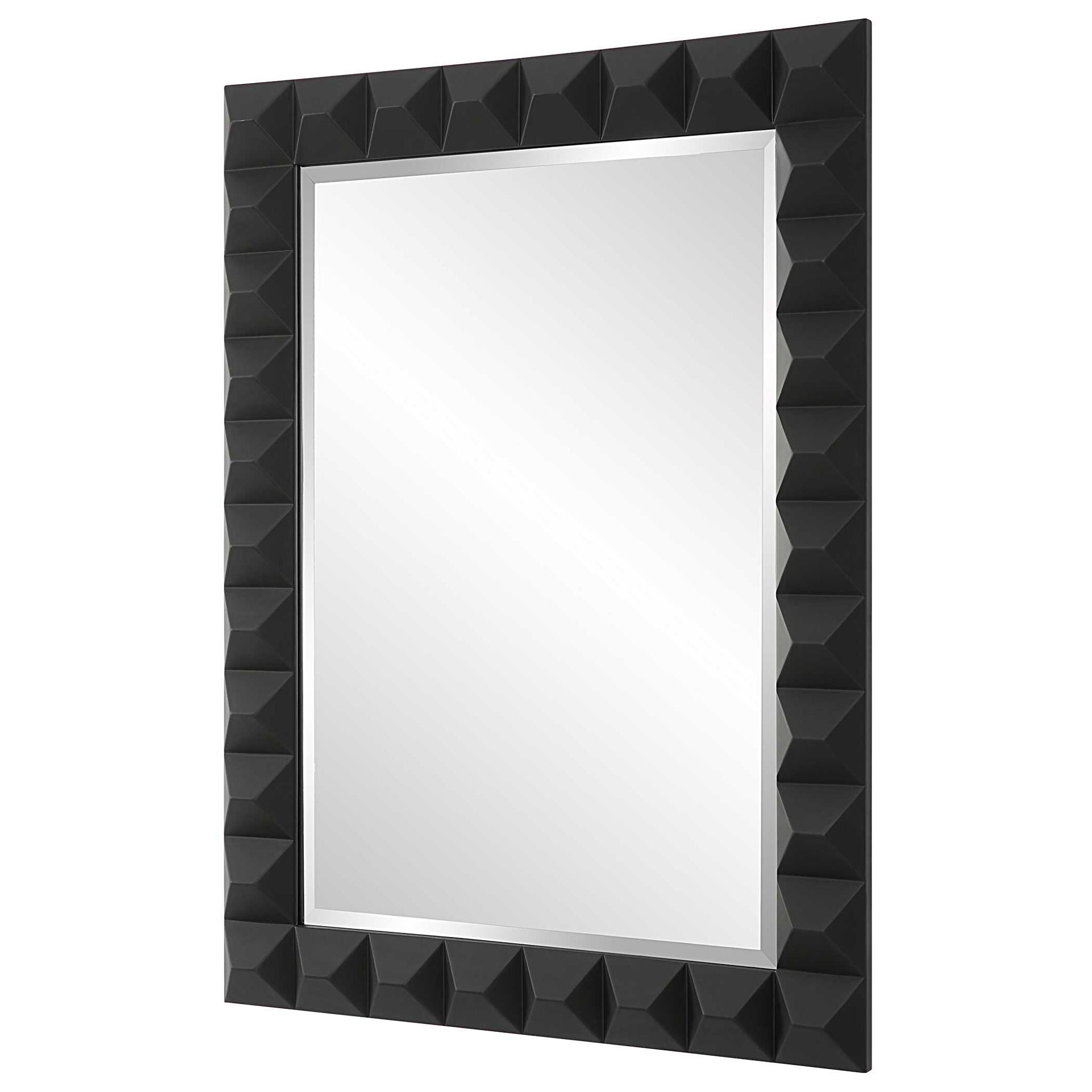 Studded - Mirror - Black
