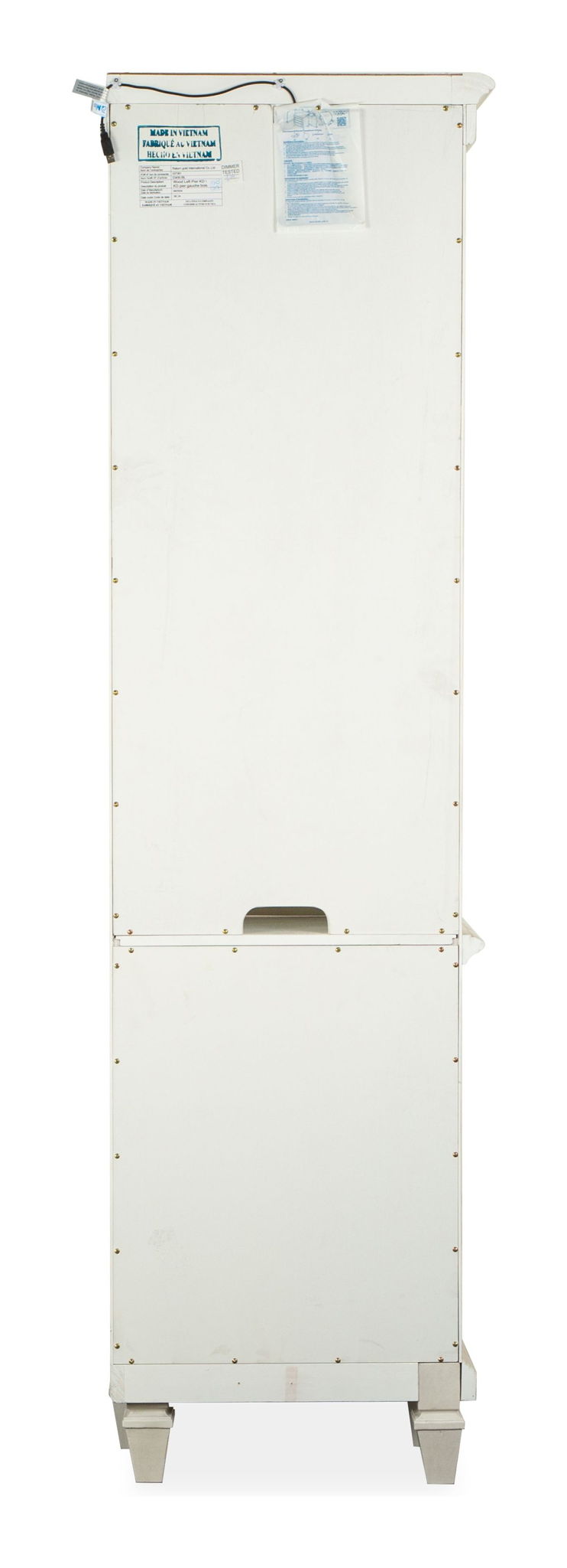Newport - Entertainment Wall - Alabaster
