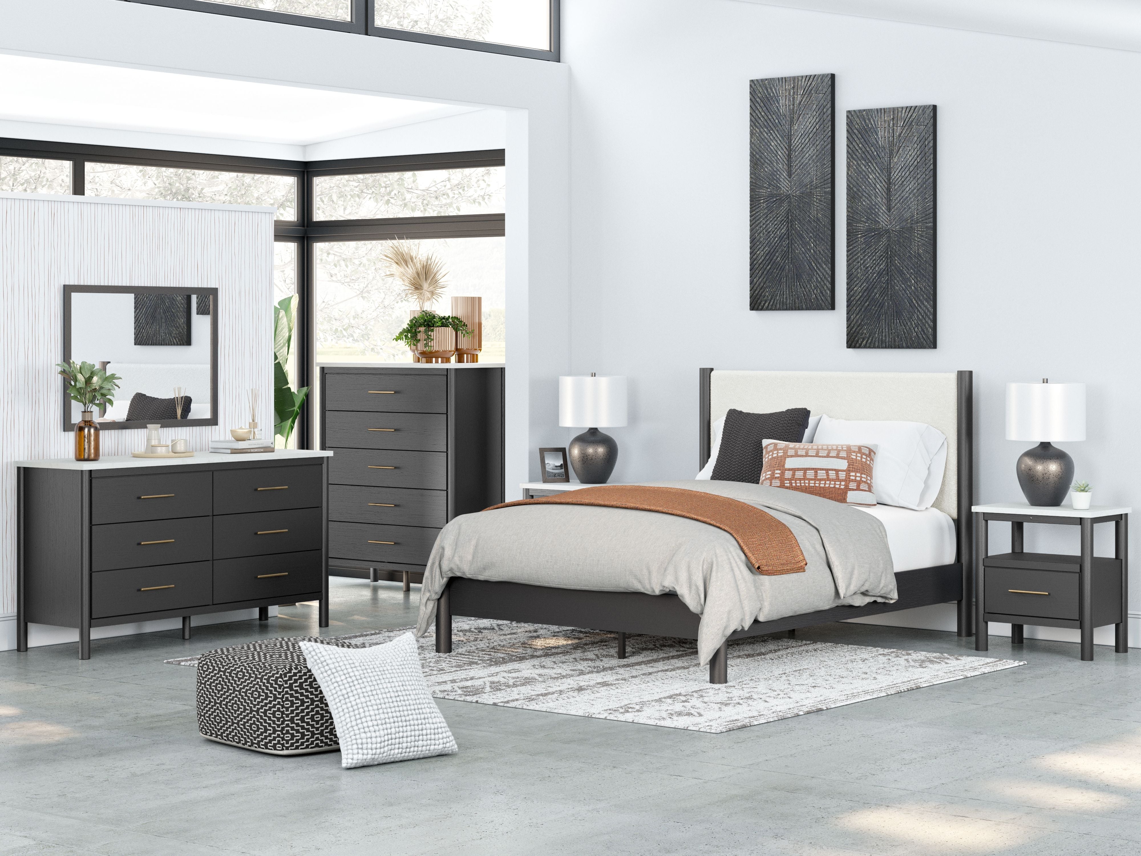 Cadmori 6 Piece Platform Bedroom Cadmori 6 Piece Platform Bedroom