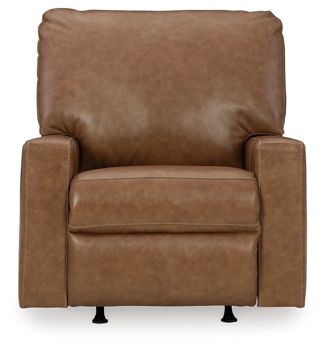 Bolsena - Caramel - Rocker Recliner - Leather Match