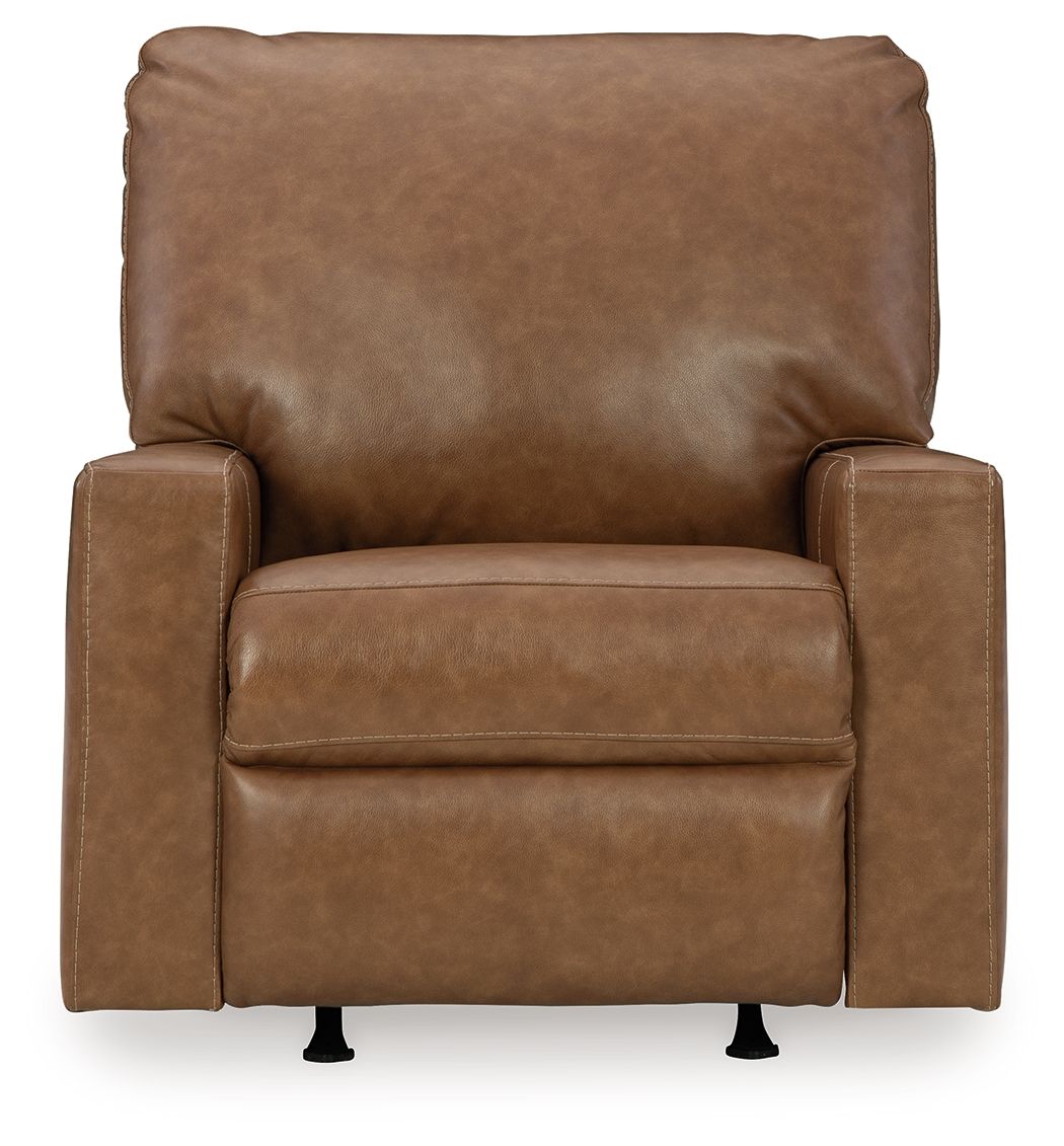 Bolsena - Rocker Recliner - Leather Match - Caramel