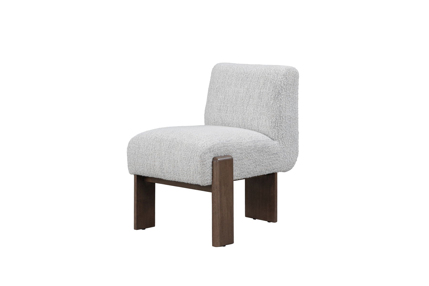Chelsea - Upholstered/Wood Dining Chair - Pixel Ivory