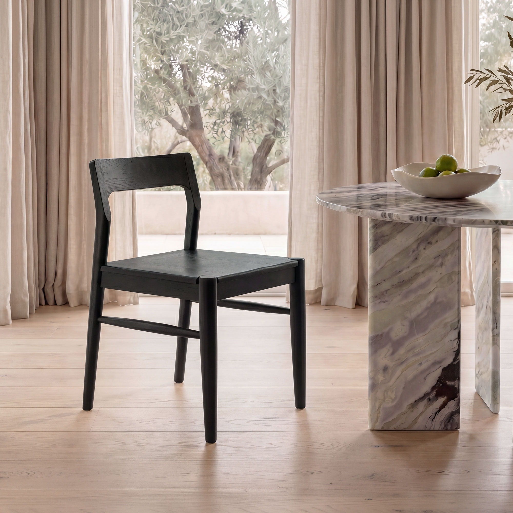Owing - Dining Chair (Set of 2) - Black