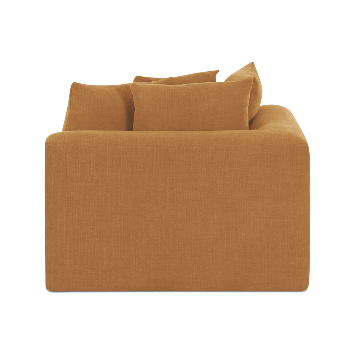 Davie - Corner Chair - Golden Yellow