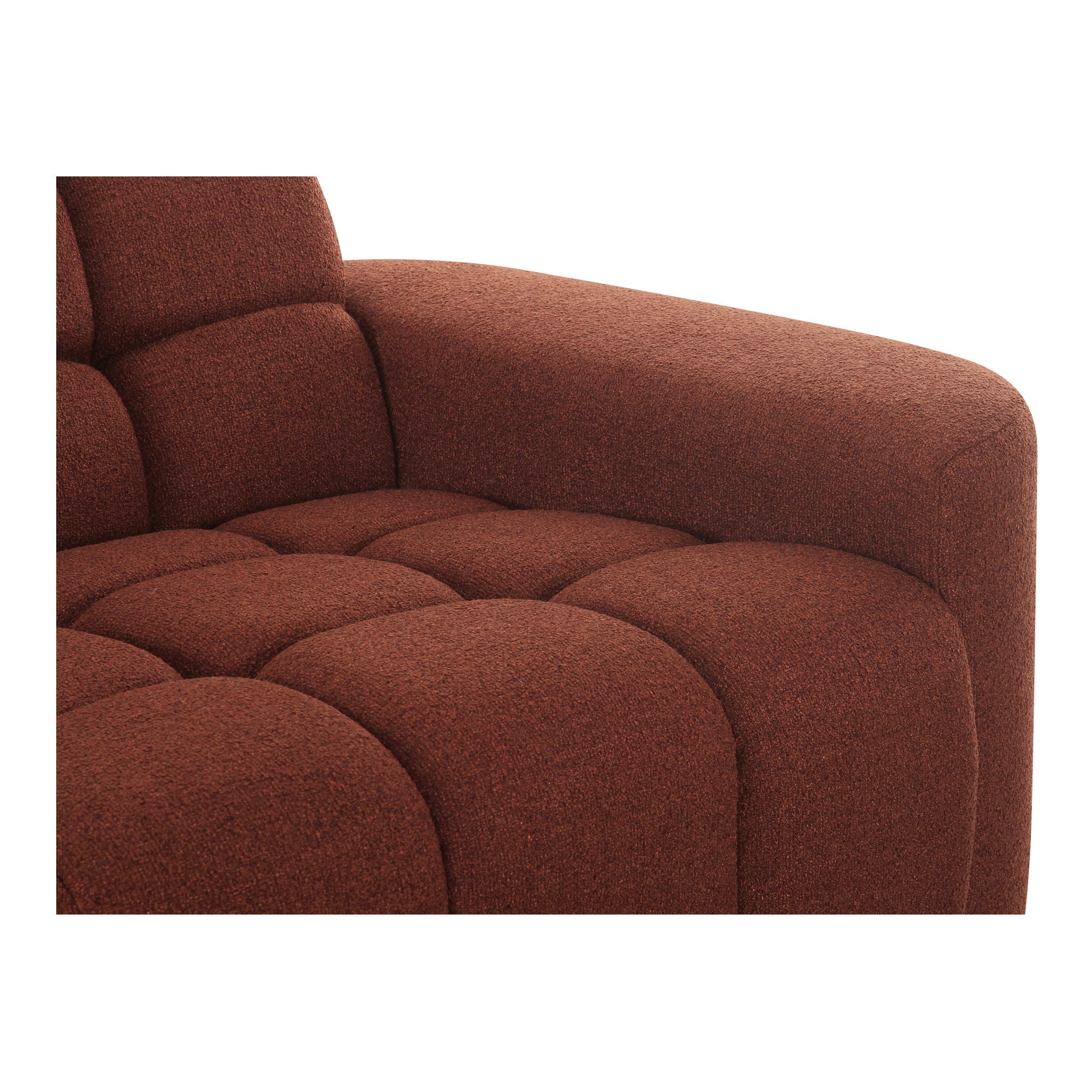 Roman - L-Shaped Sectional - Red