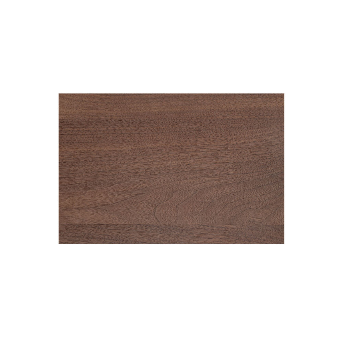 Round - Off Floating Console Table - Walnut / Brown