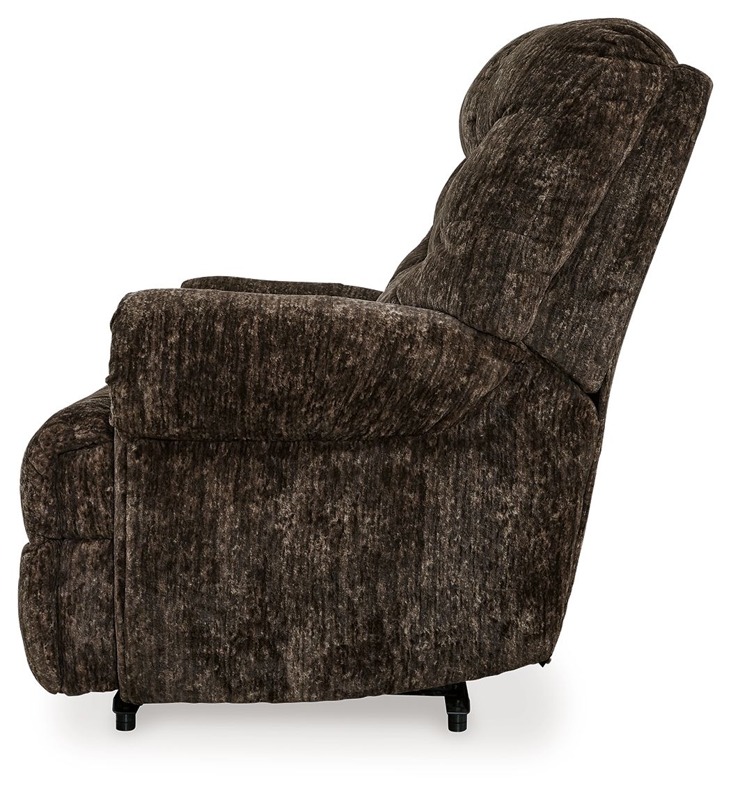 Movie Man - Chocolate - Zero Wall Recliner - Fabric