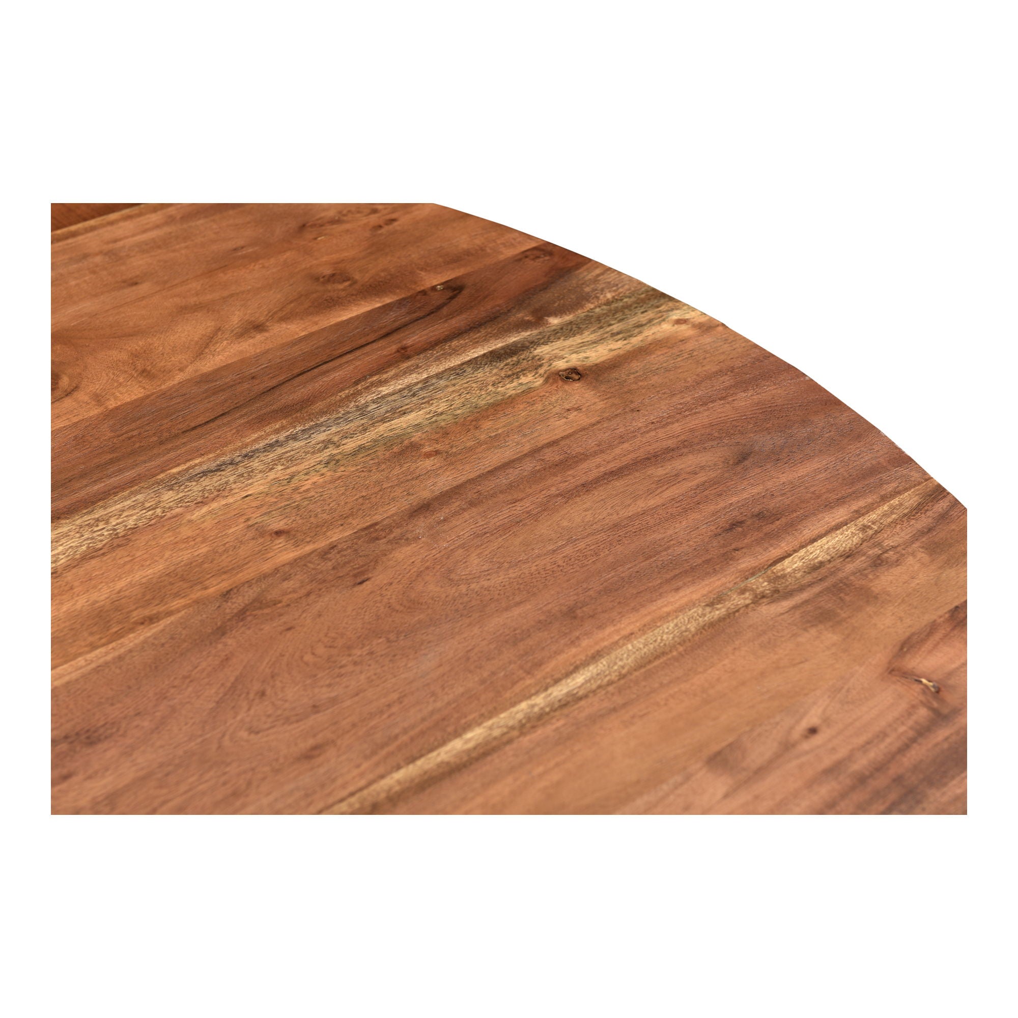 Bent - Round Dining Table - Natural Stain