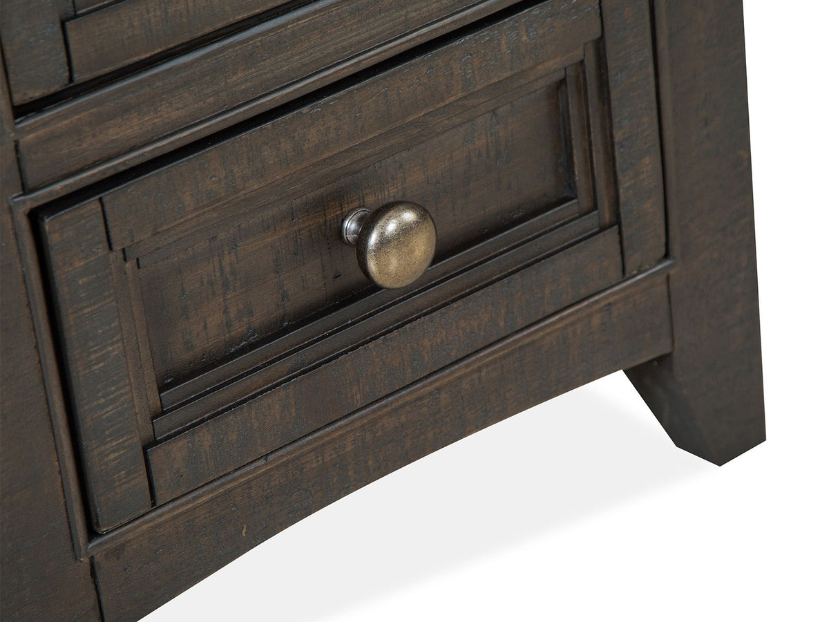 Westley Falls - Chairside End Table - Graphite