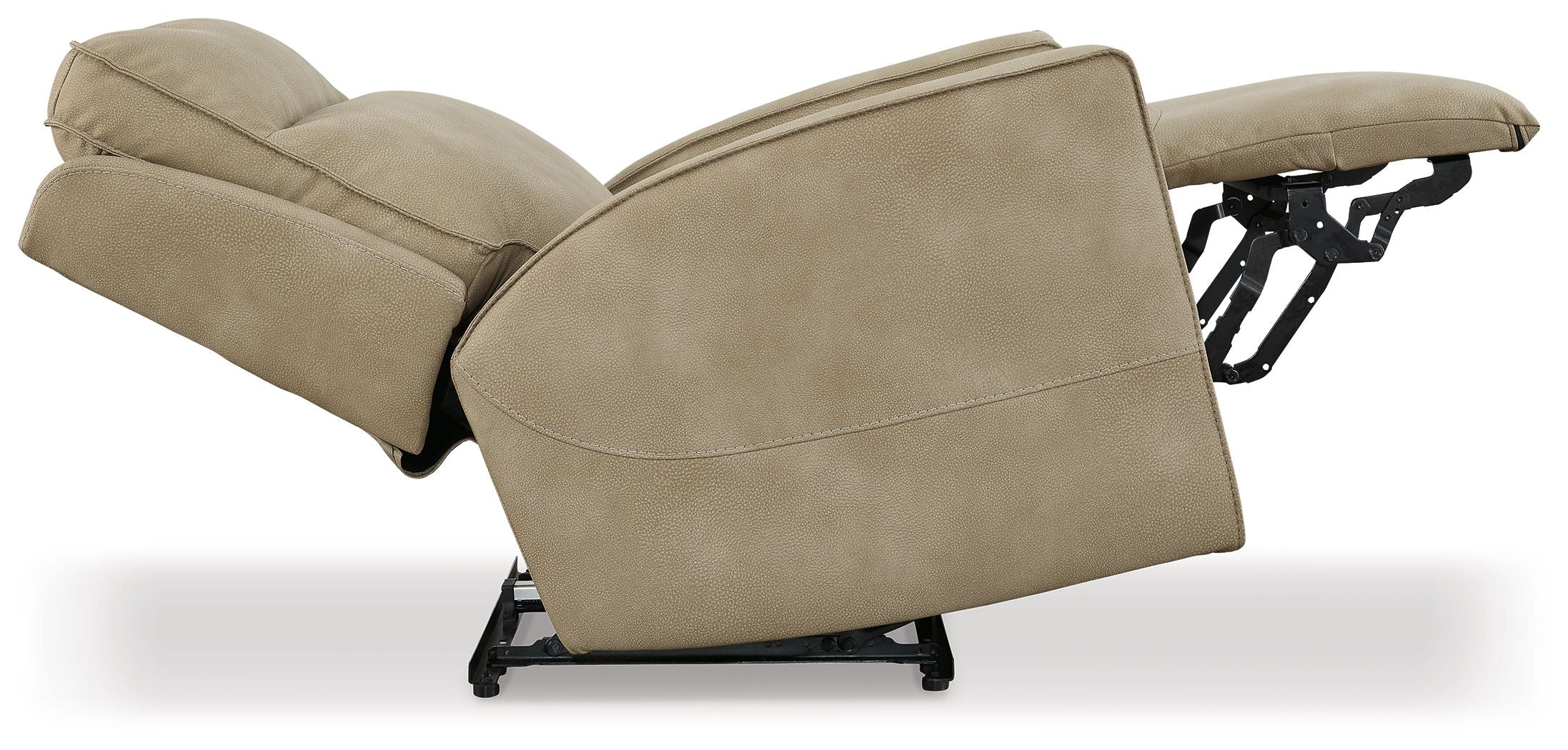 Next-gen Durapella - Sand - Power Recliner / Adj Headrest - Fabric